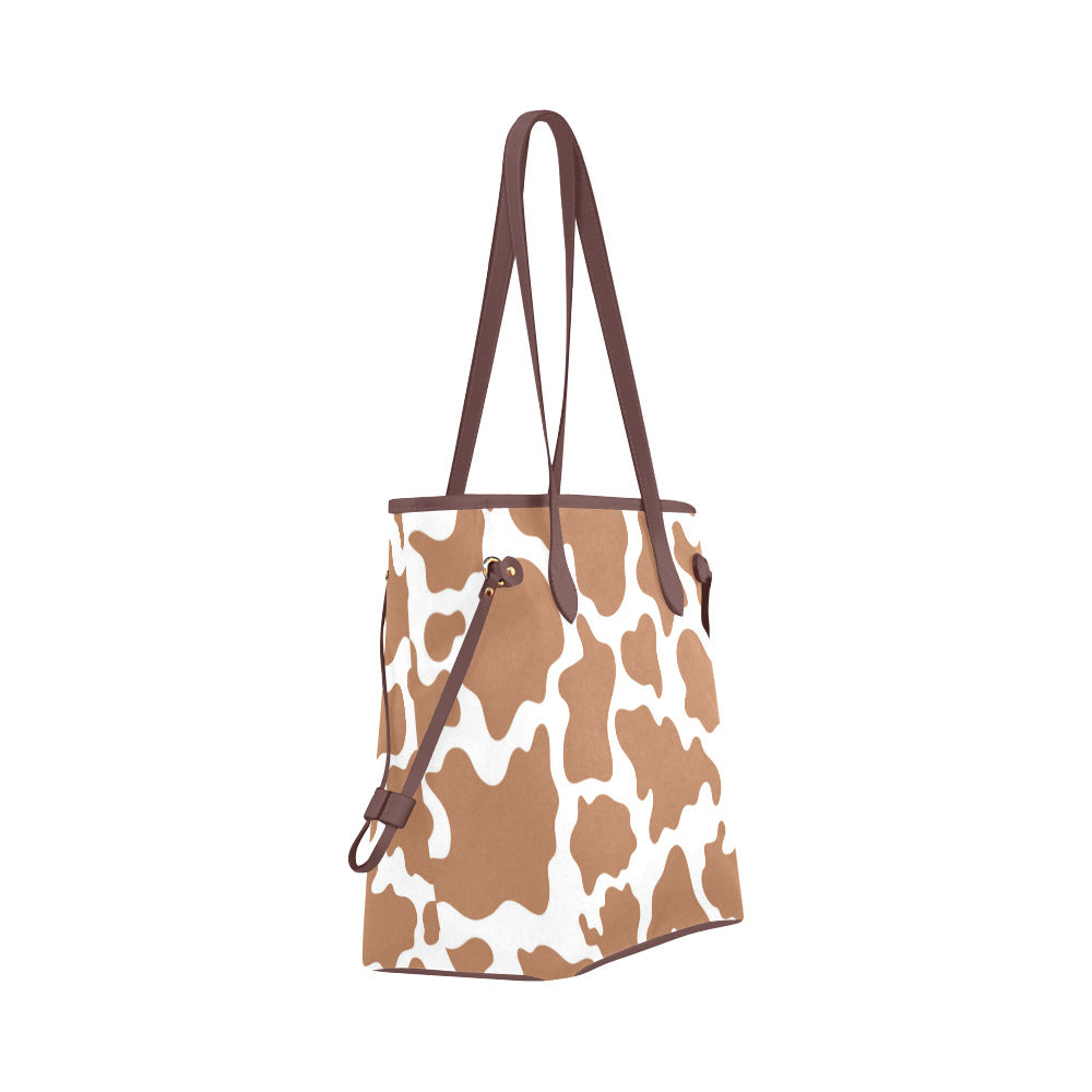 Brown Cow Tote Bag