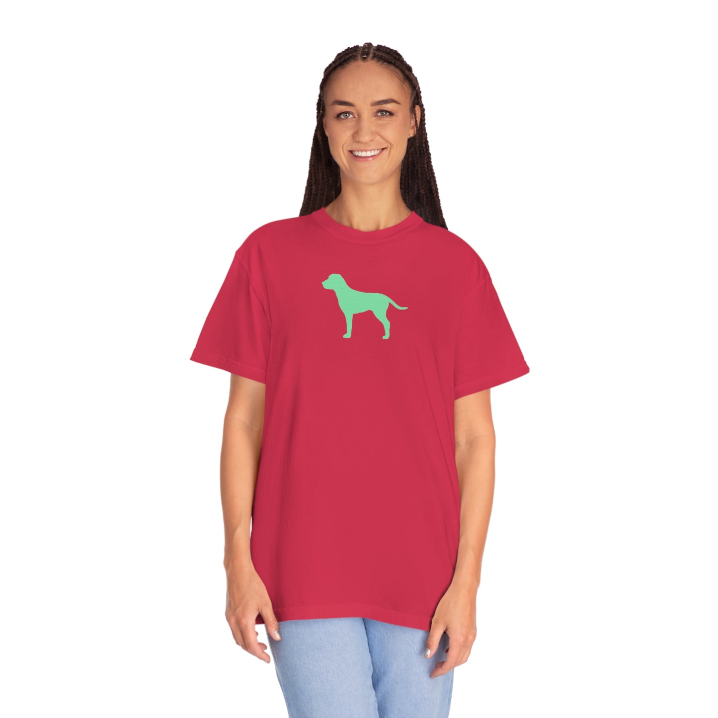 Mint Green Dog Comfort Colors T-Shirt
