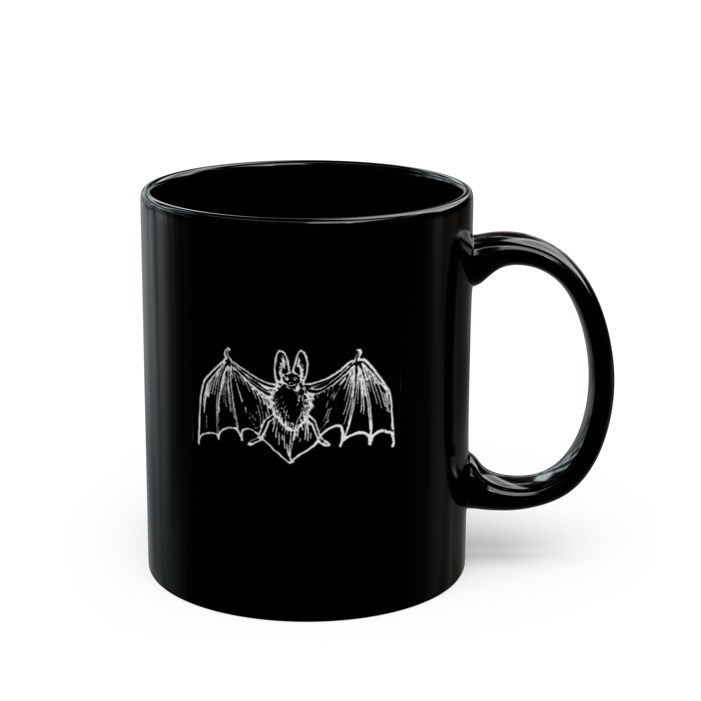 Bat Black Mug