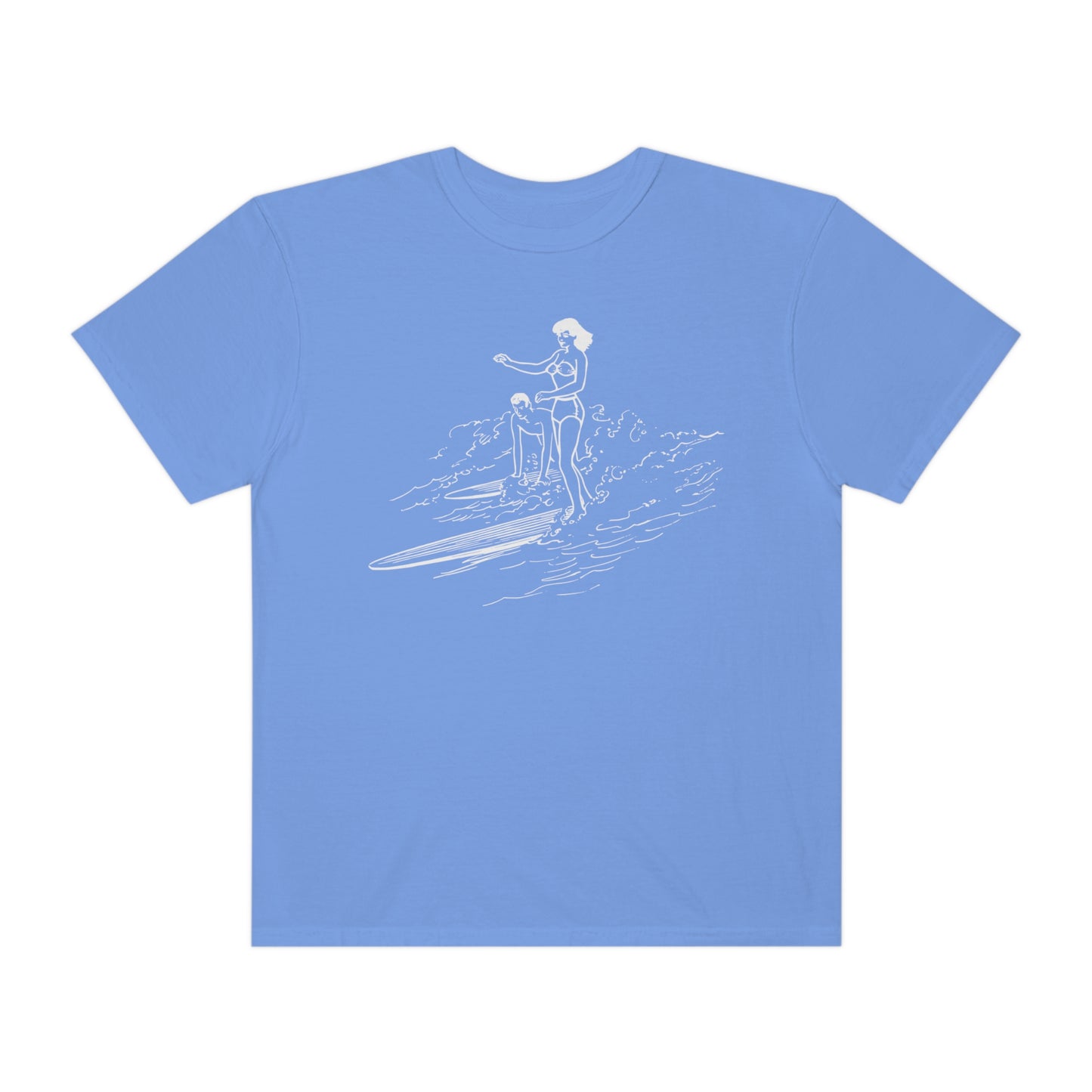 Surfing Comfort Colors T-Shirt