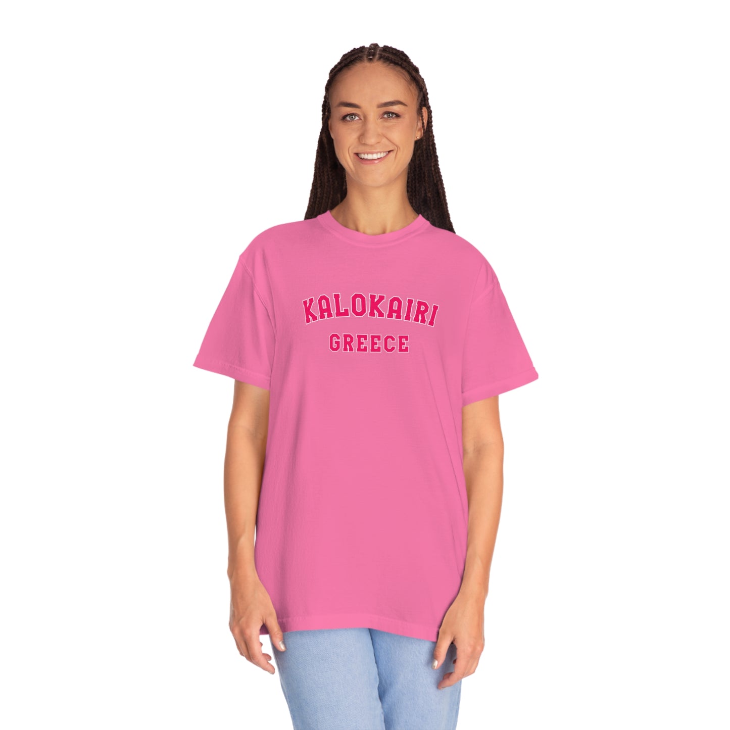 Kalokairi Pink Text Comfort Colors T-Shirt
