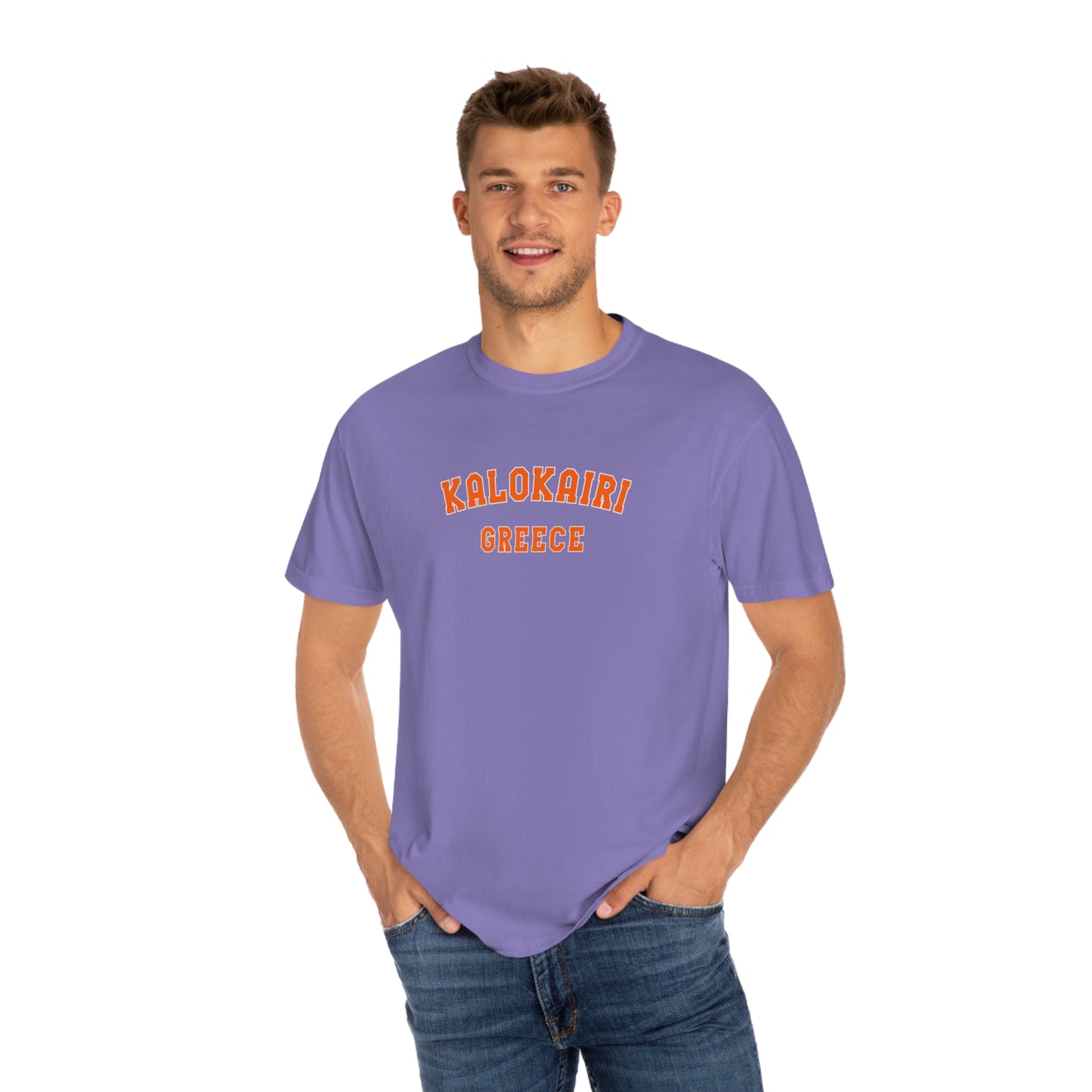 Kalokairi Orange Text Comfort Colors T-Shirt