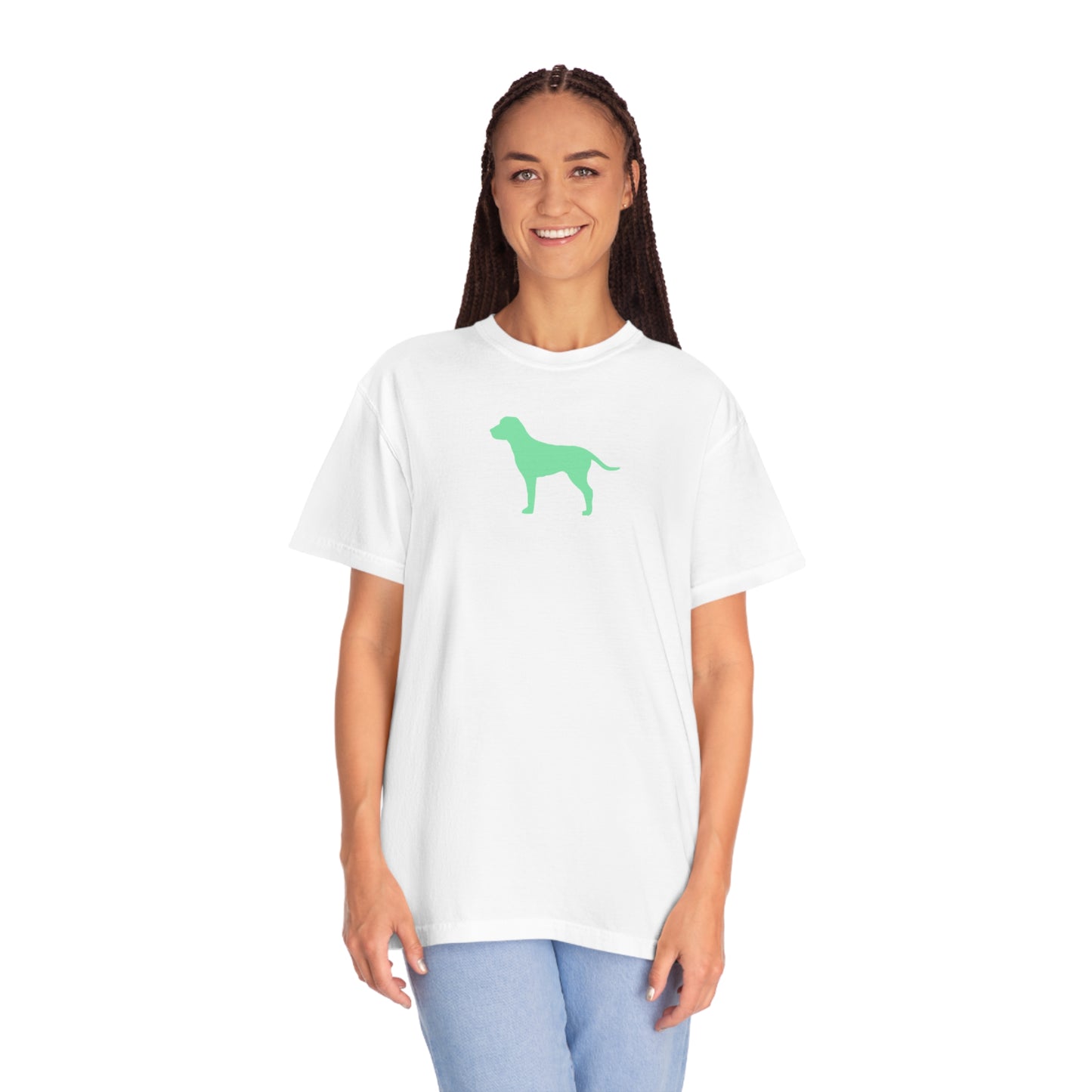 Mint Green Dog Comfort Colors T-Shirt