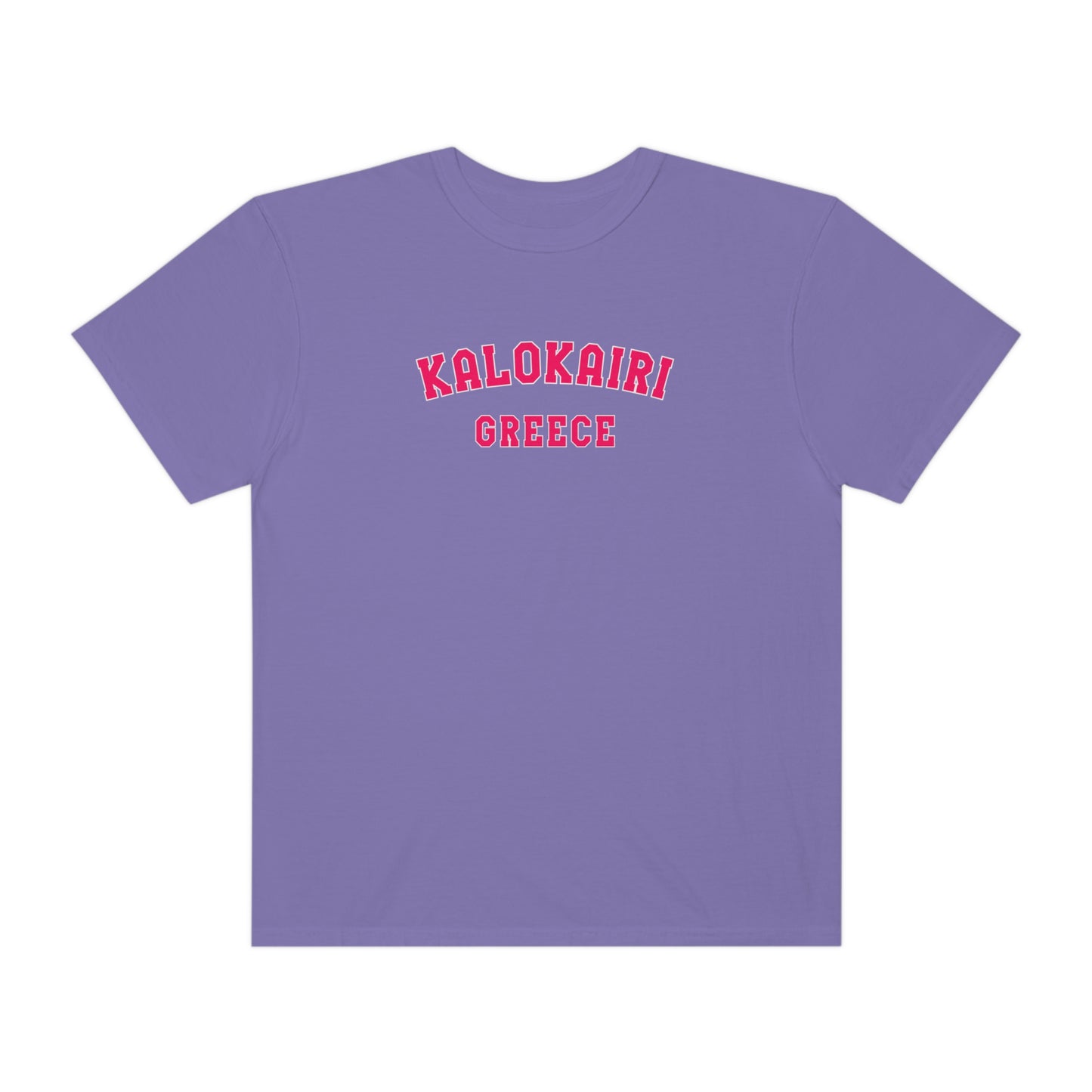 Kalokairi Pink Text Comfort Colors T-Shirt