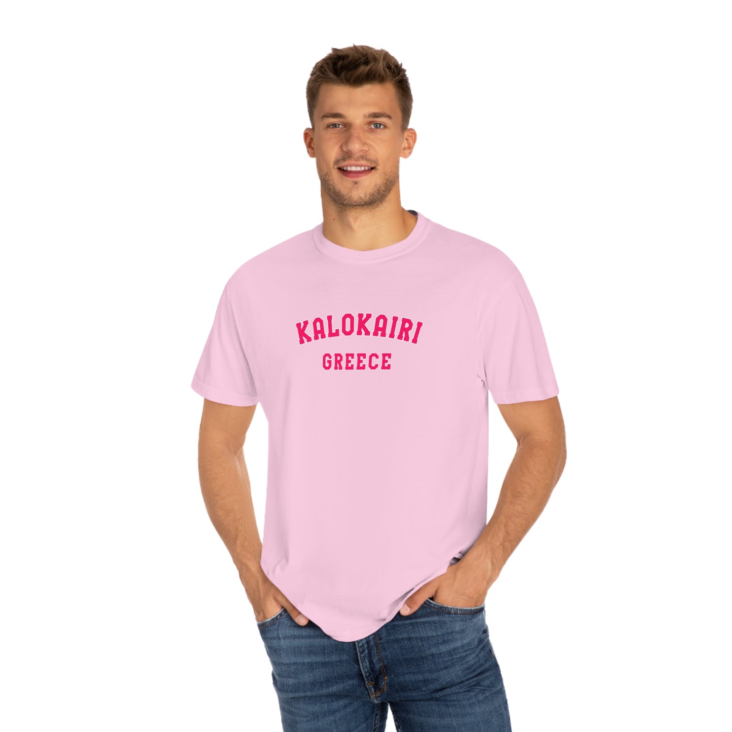 Kalokairi Pink Text Comfort Colors T-Shirt