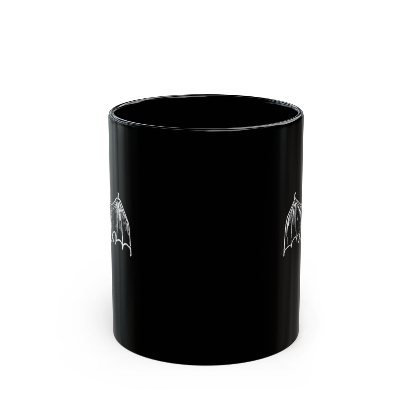 Bat Black Mug