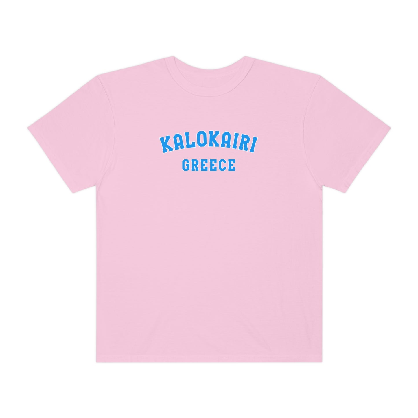 Kalokairi Blue Text Comfort Colors T-Shirt
