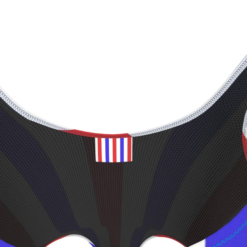 Red White and Blue Stripe Swimsuit