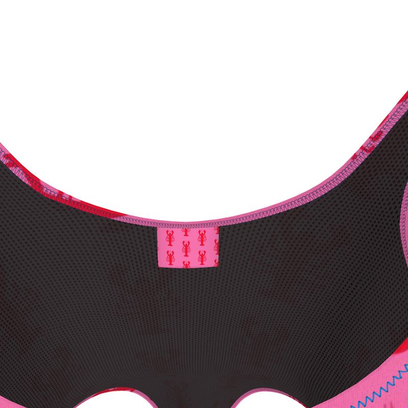 Hot Pink Lobster Swimsuit