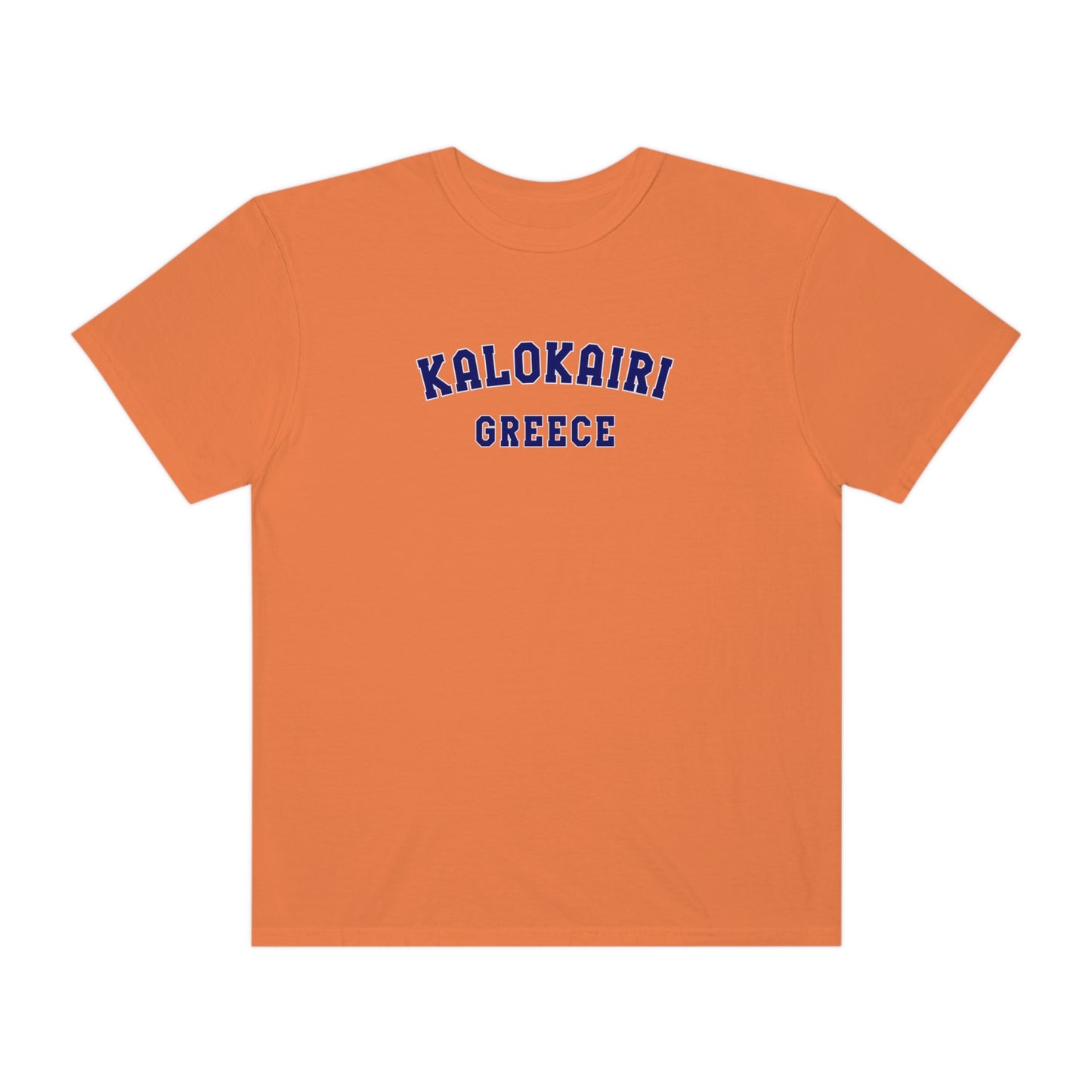 Kalokairi Navy Text Comfort Colors T-Shirt