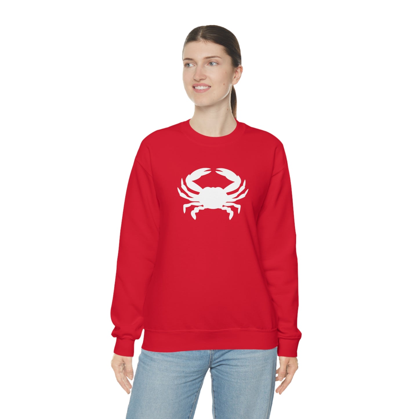 White Crab Sweatshirt