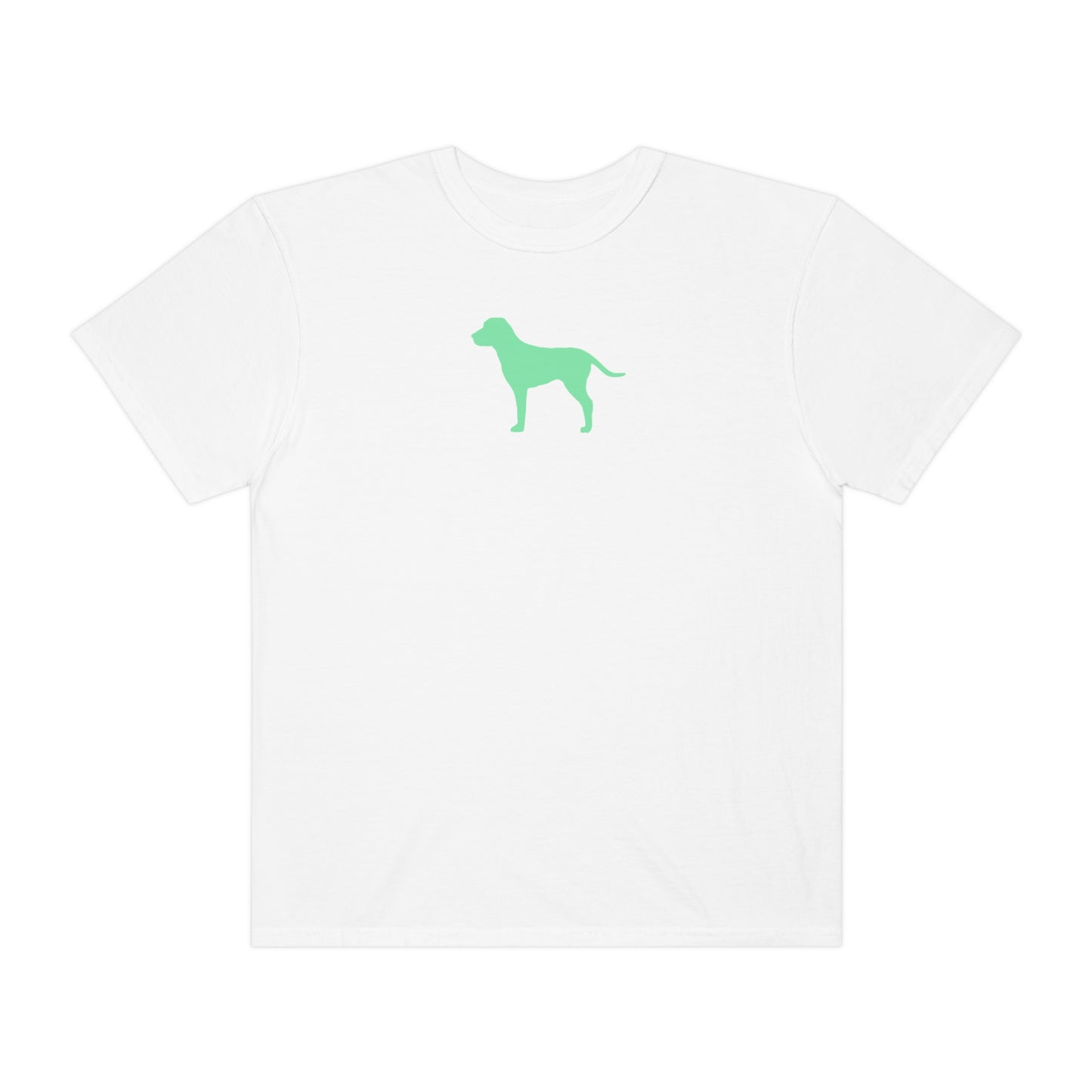Mint Green Dog Comfort Colors T-Shirt