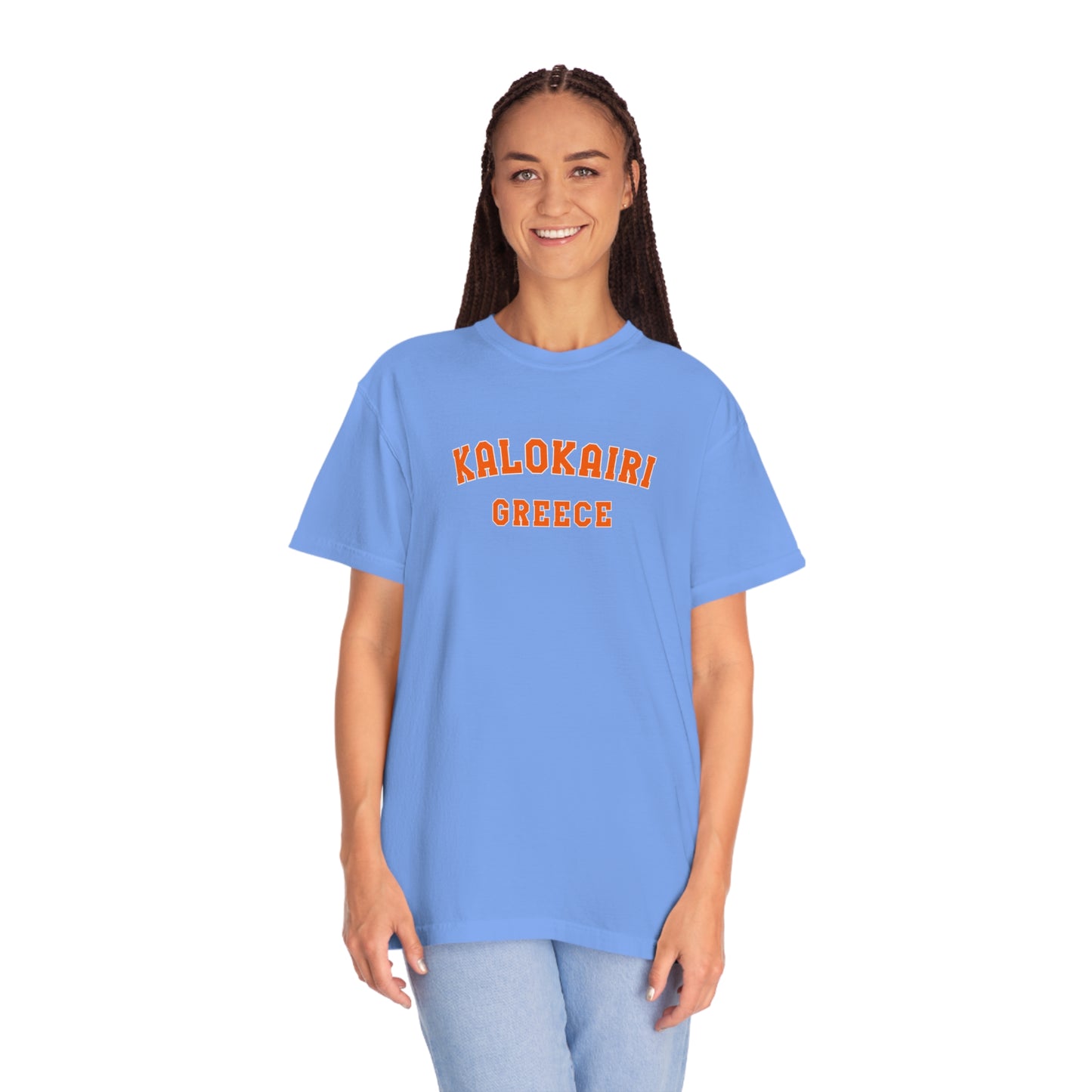 Kalokairi Orange Text Comfort Colors T-Shirt