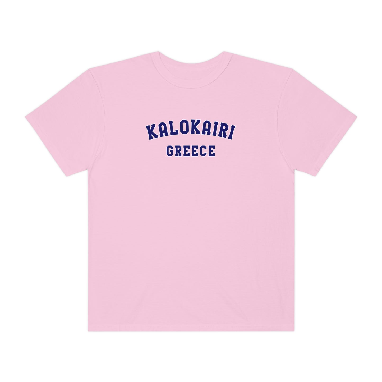 Kalokairi Navy Text Comfort Colors T-Shirt