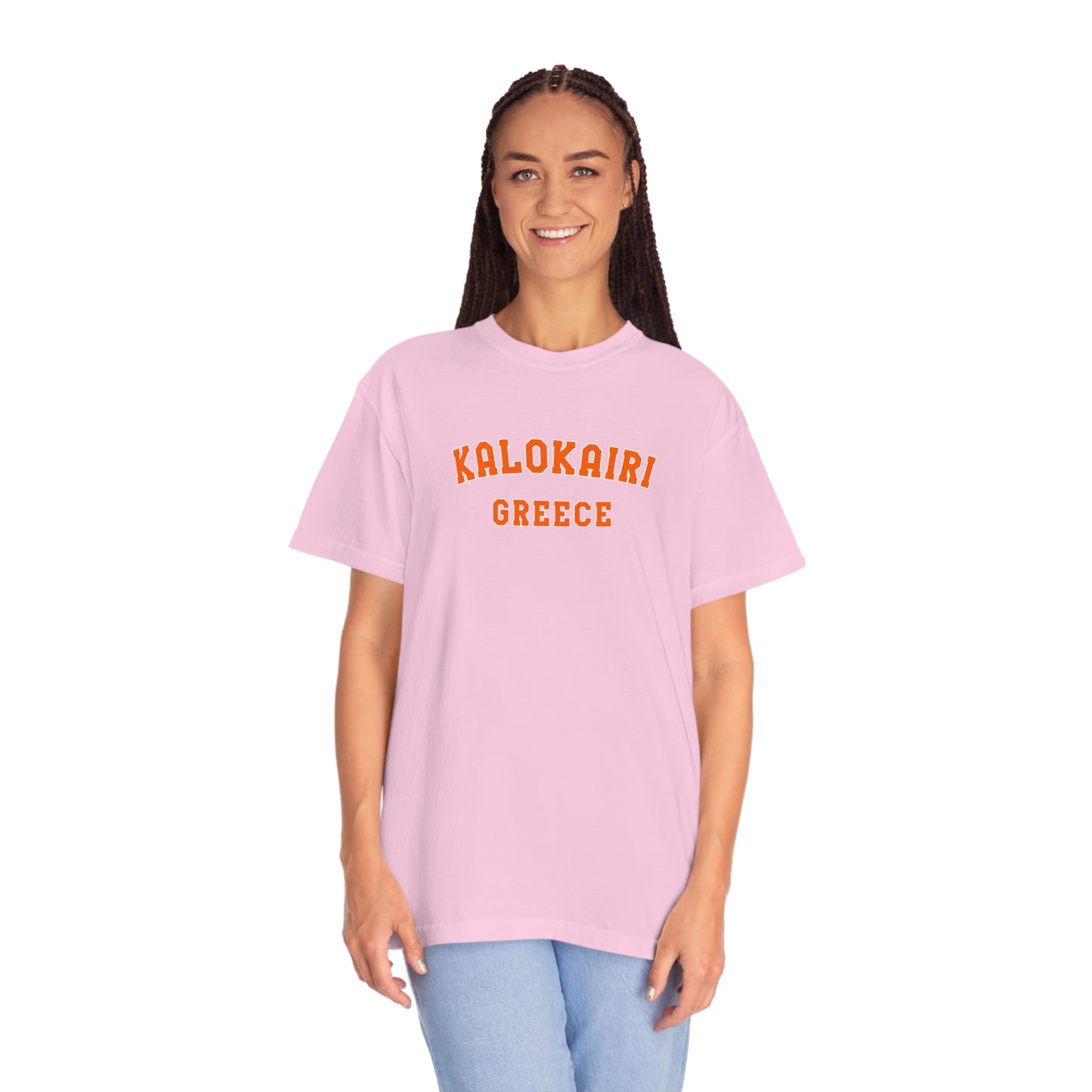 Kalokairi Orange Text Comfort Colors T-Shirt
