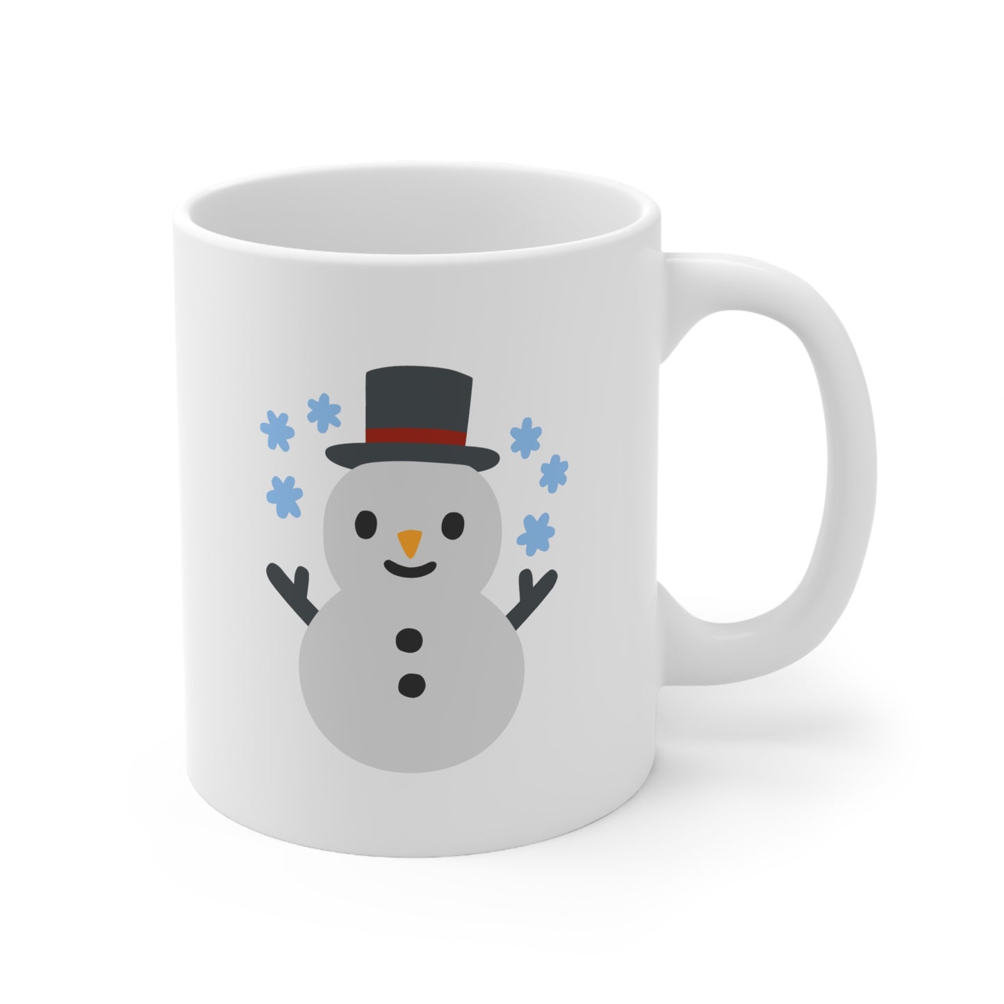 Snowman Emoji Mug