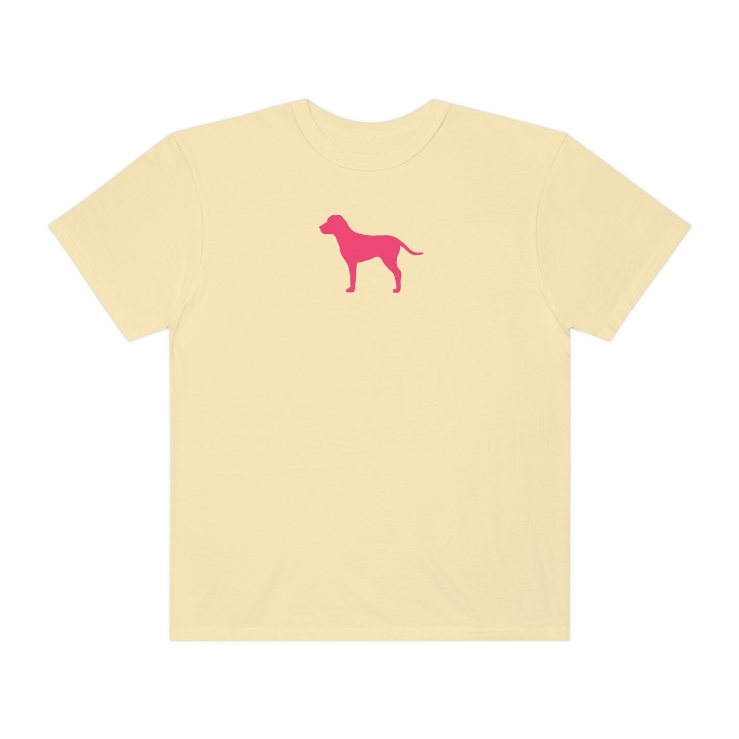 Hot Pink Dog Comfort Colors T-Shirt