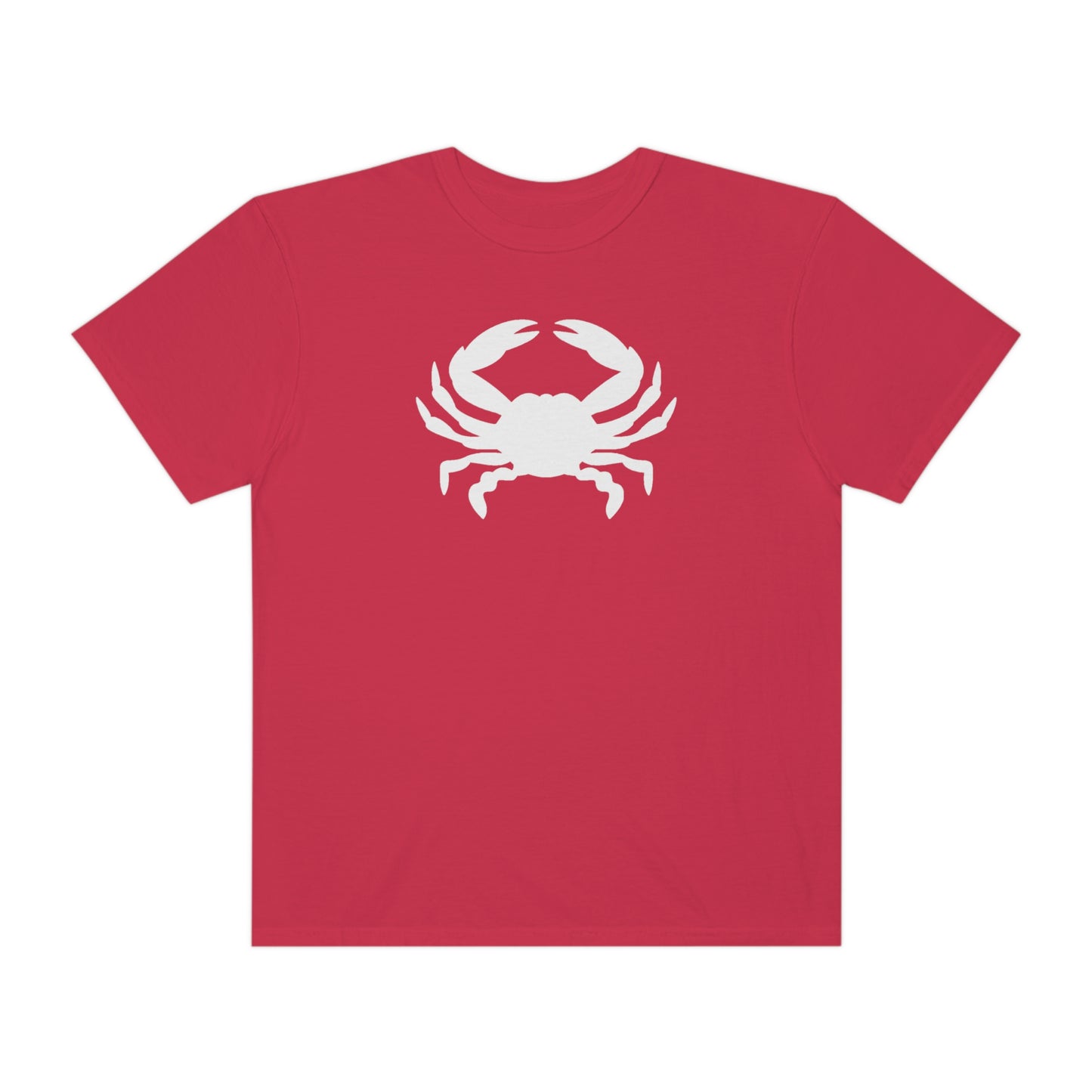 White Crab Comfort Colors T-Shirt