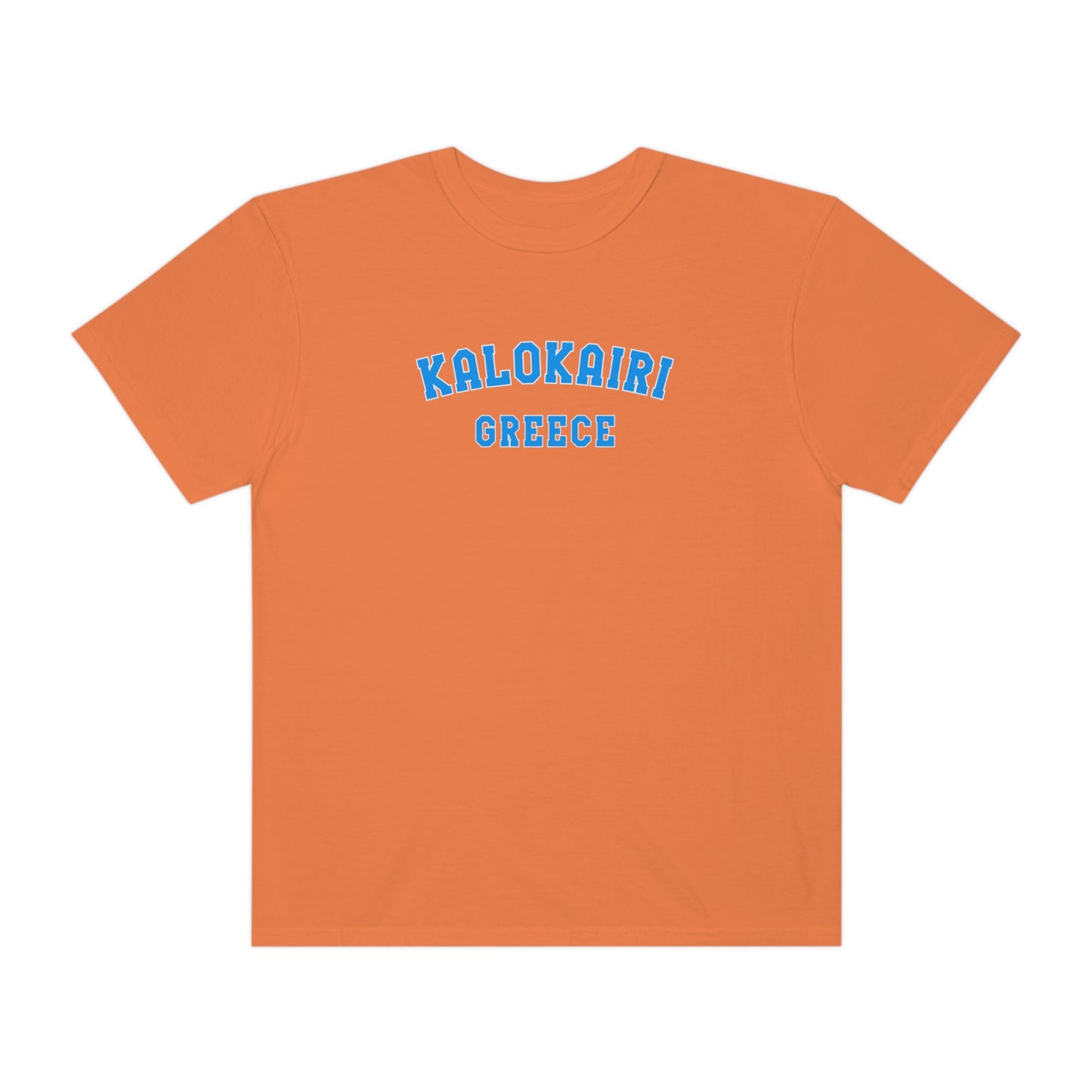 Kalokairi Blue Text Comfort Colors T-Shirt