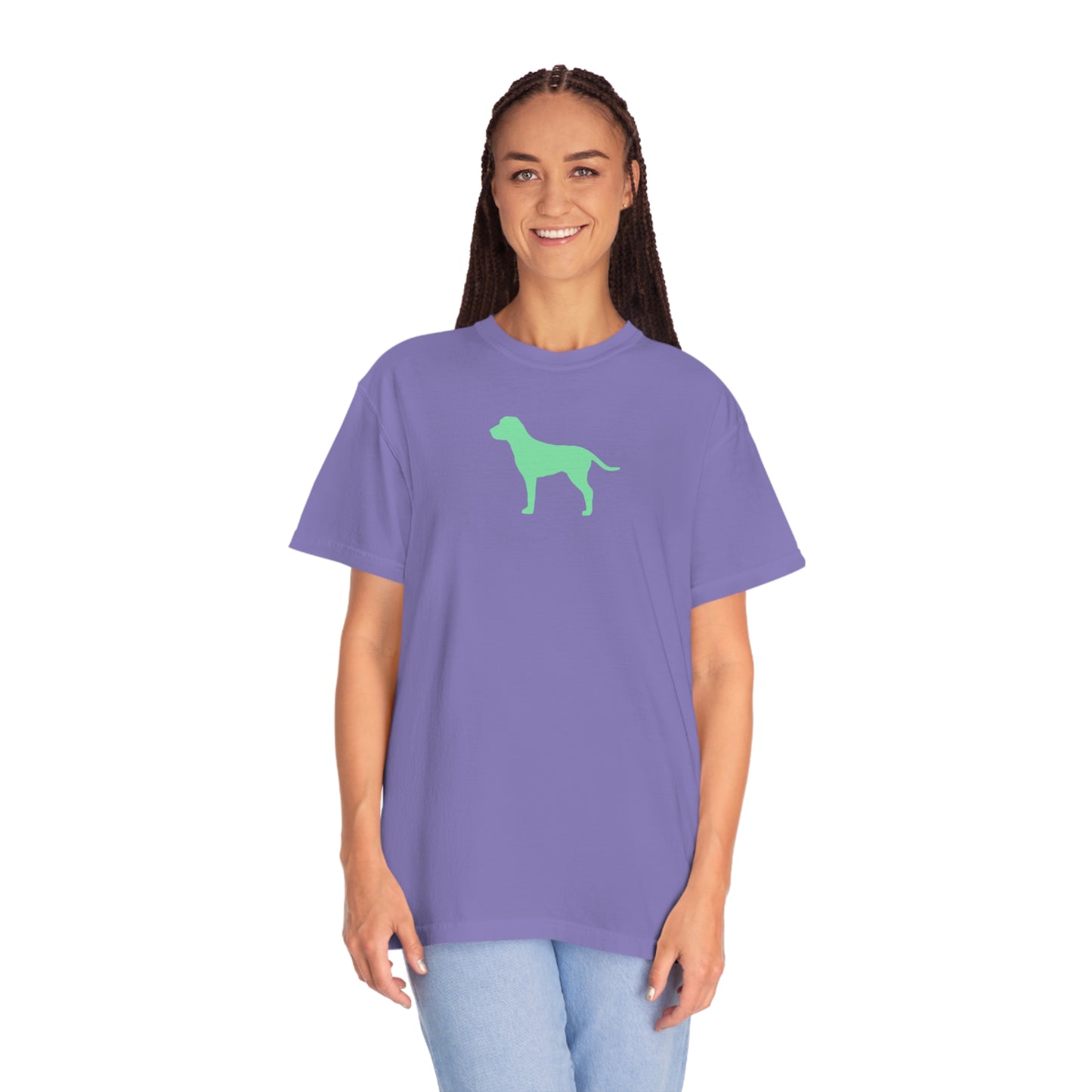 Mint Green Dog Comfort Colors T-Shirt
