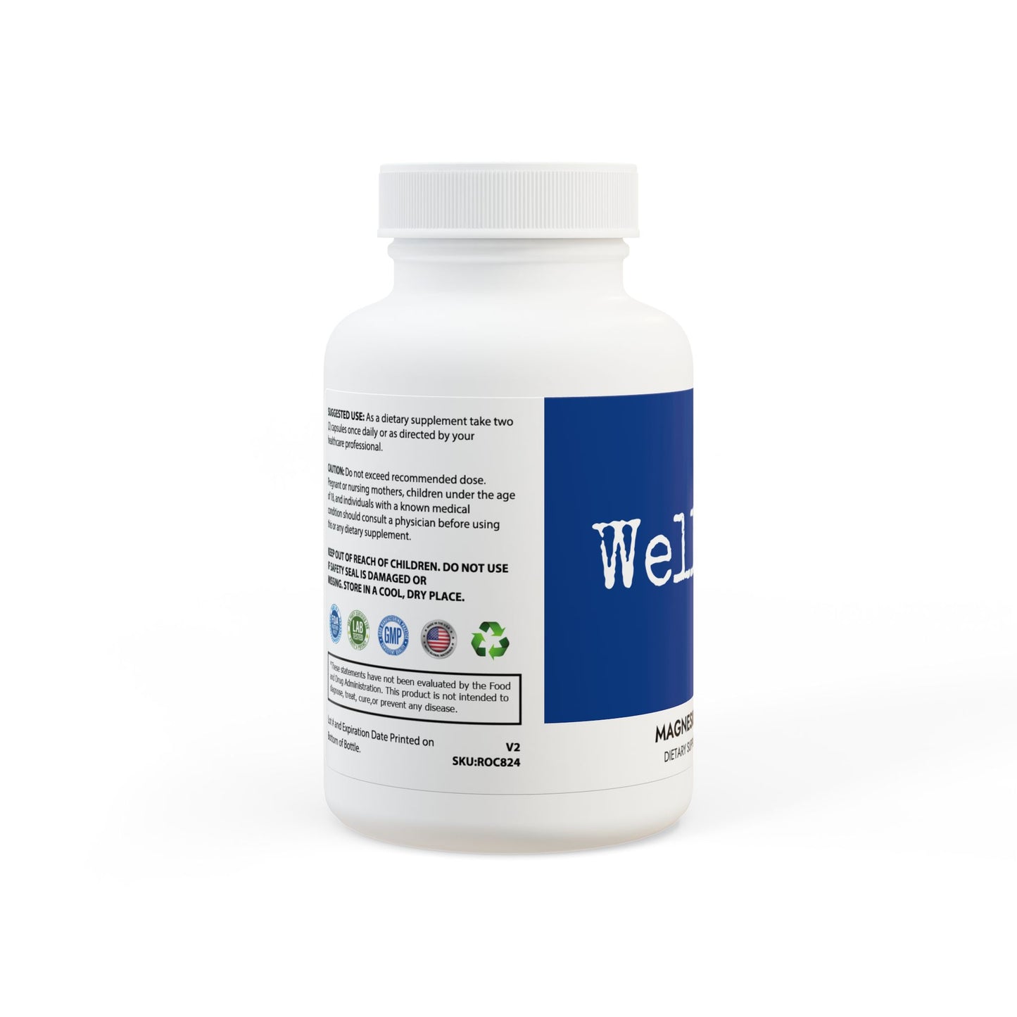 Wellness by CatherineCameo Magnesium Glycinate Supplement