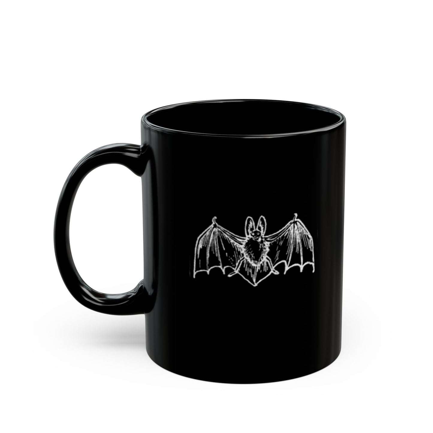 Bat Black Mug