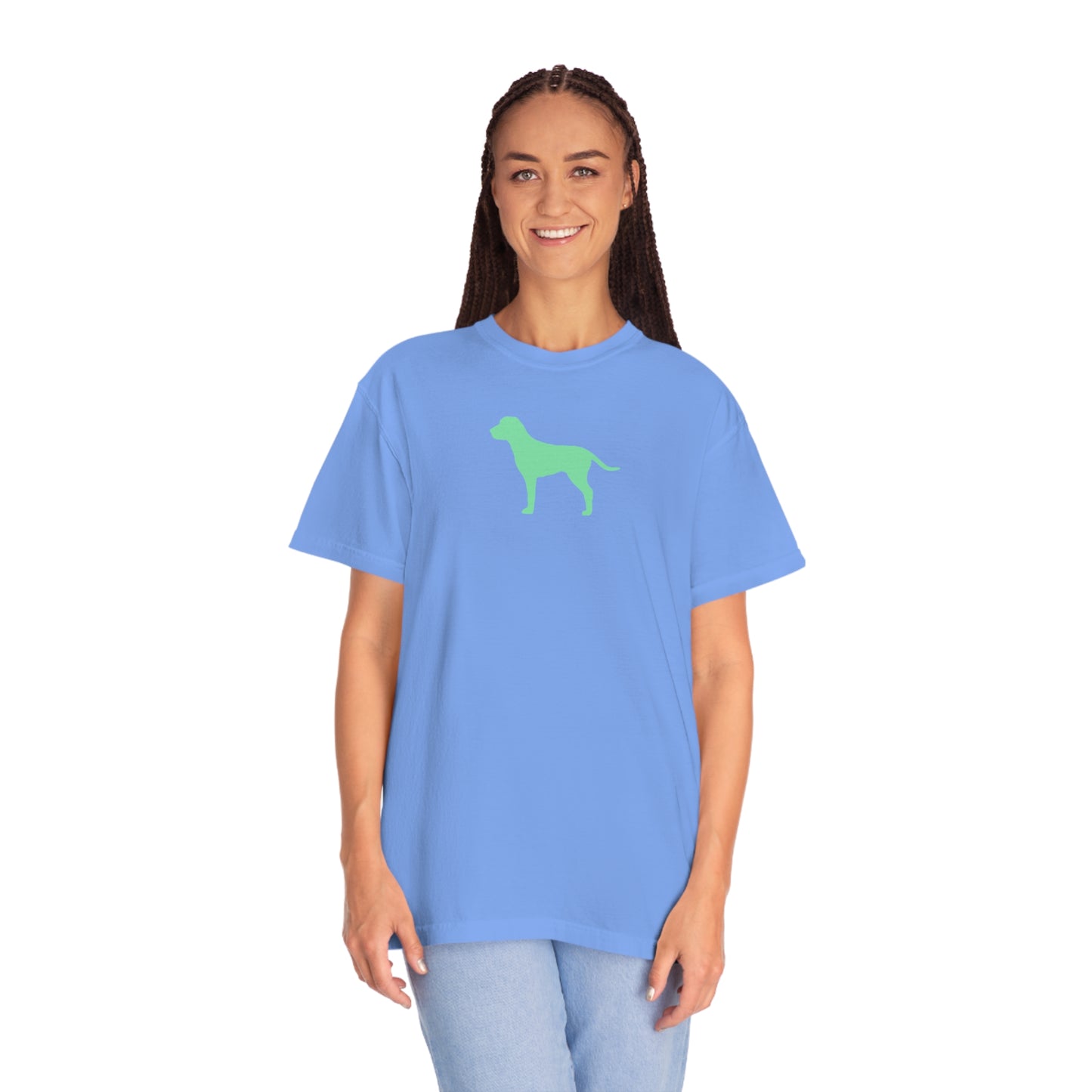 Mint Green Dog Comfort Colors T-Shirt