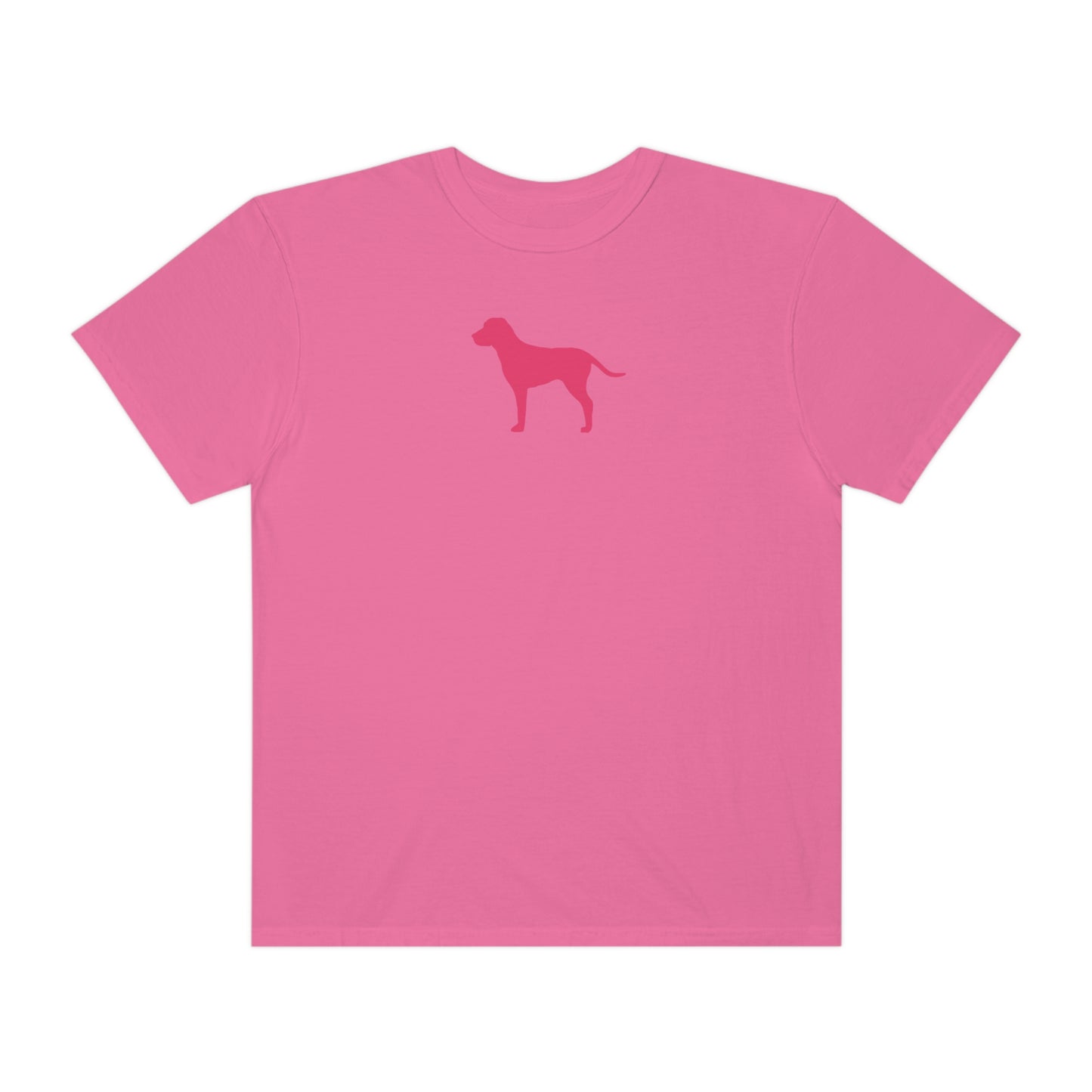 Hot Pink Dog Comfort Colors T-Shirt
