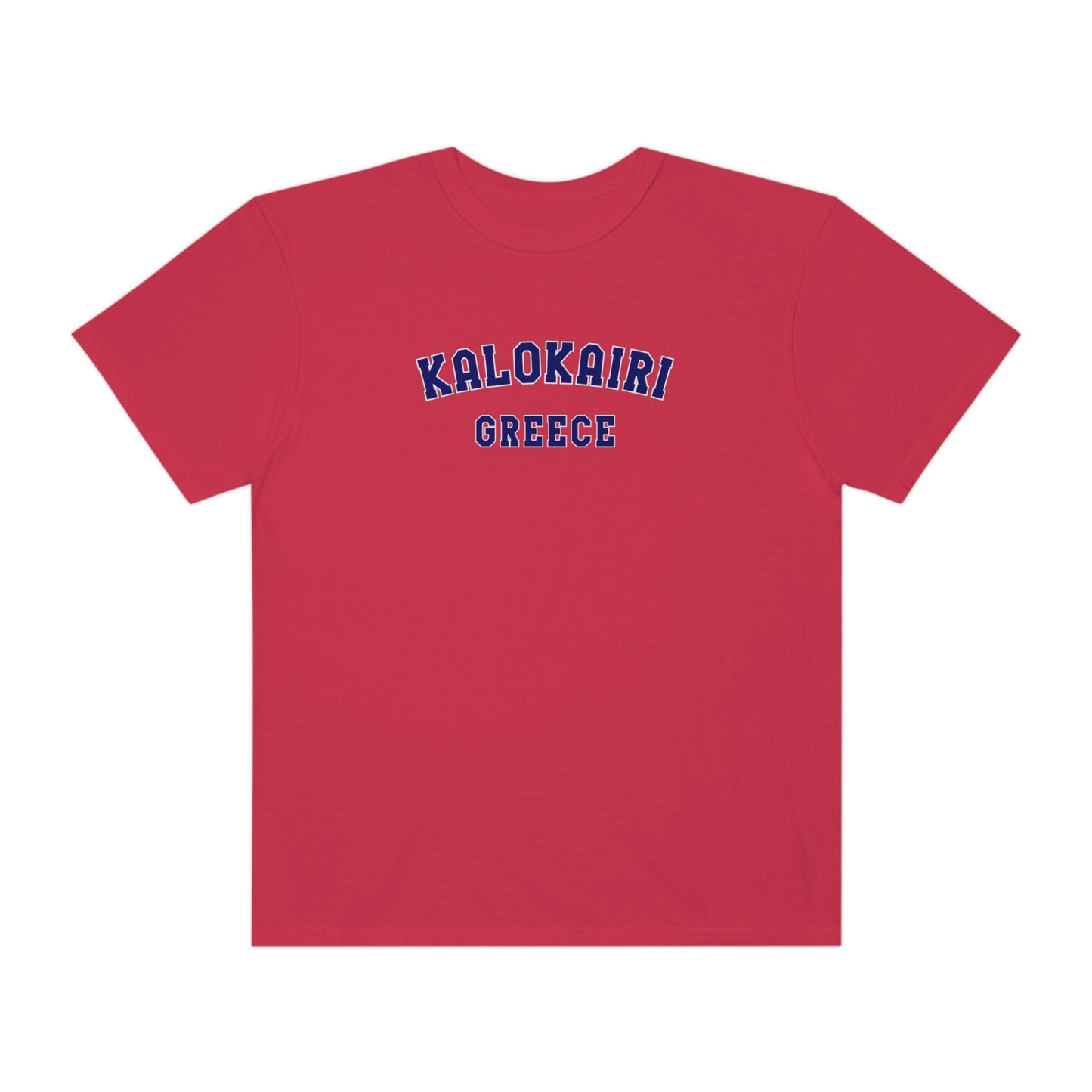 Kalokairi Navy Text Comfort Colors T-Shirt