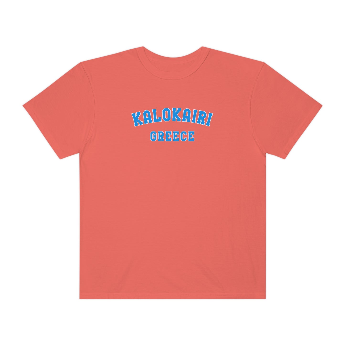 Kalokairi Blue Text Comfort Colors T-Shirt