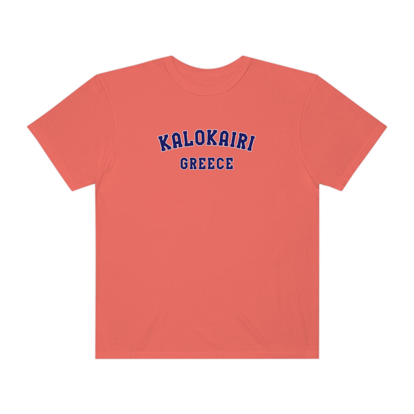 Kalokairi Navy Text Comfort Colors T-Shirt