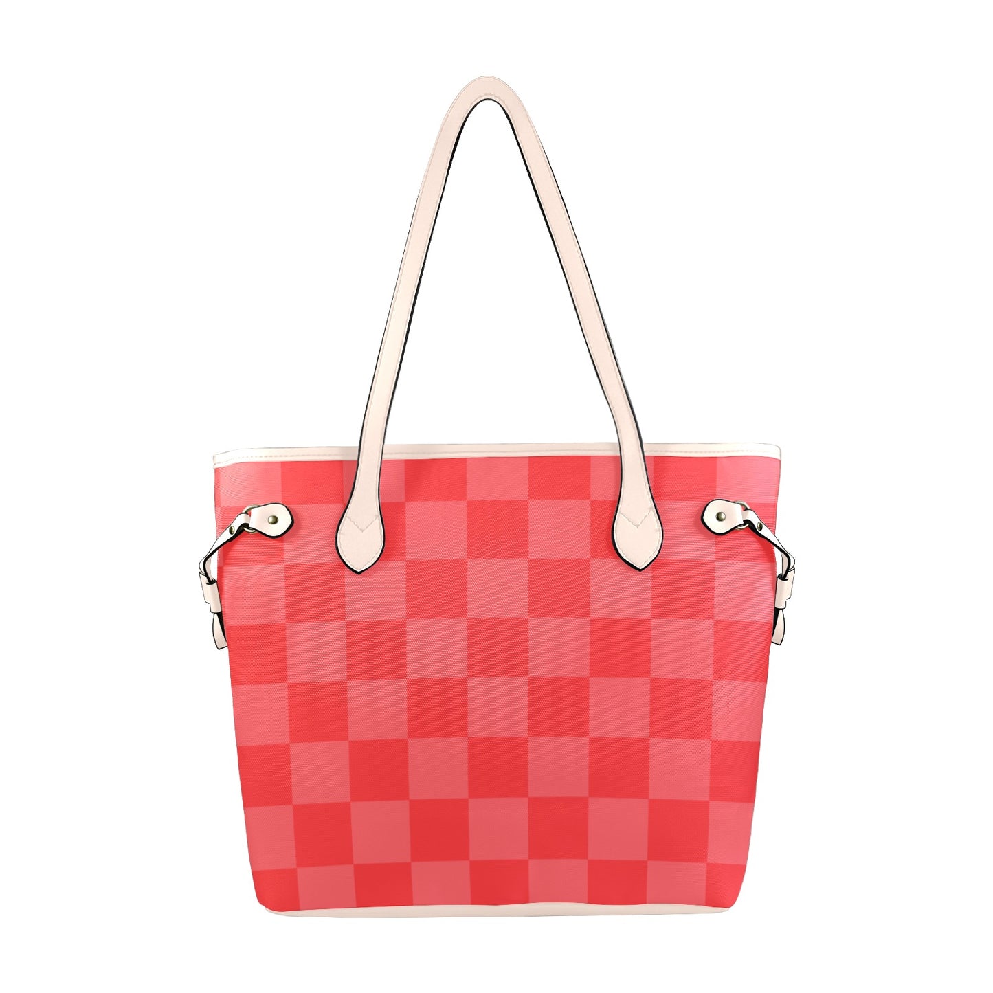 Cherry Check Tote Bag