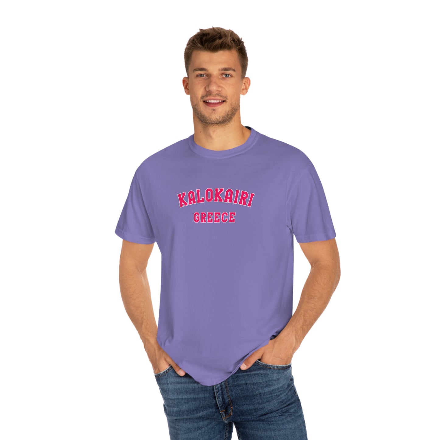 Kalokairi Pink Text Comfort Colors T-Shirt