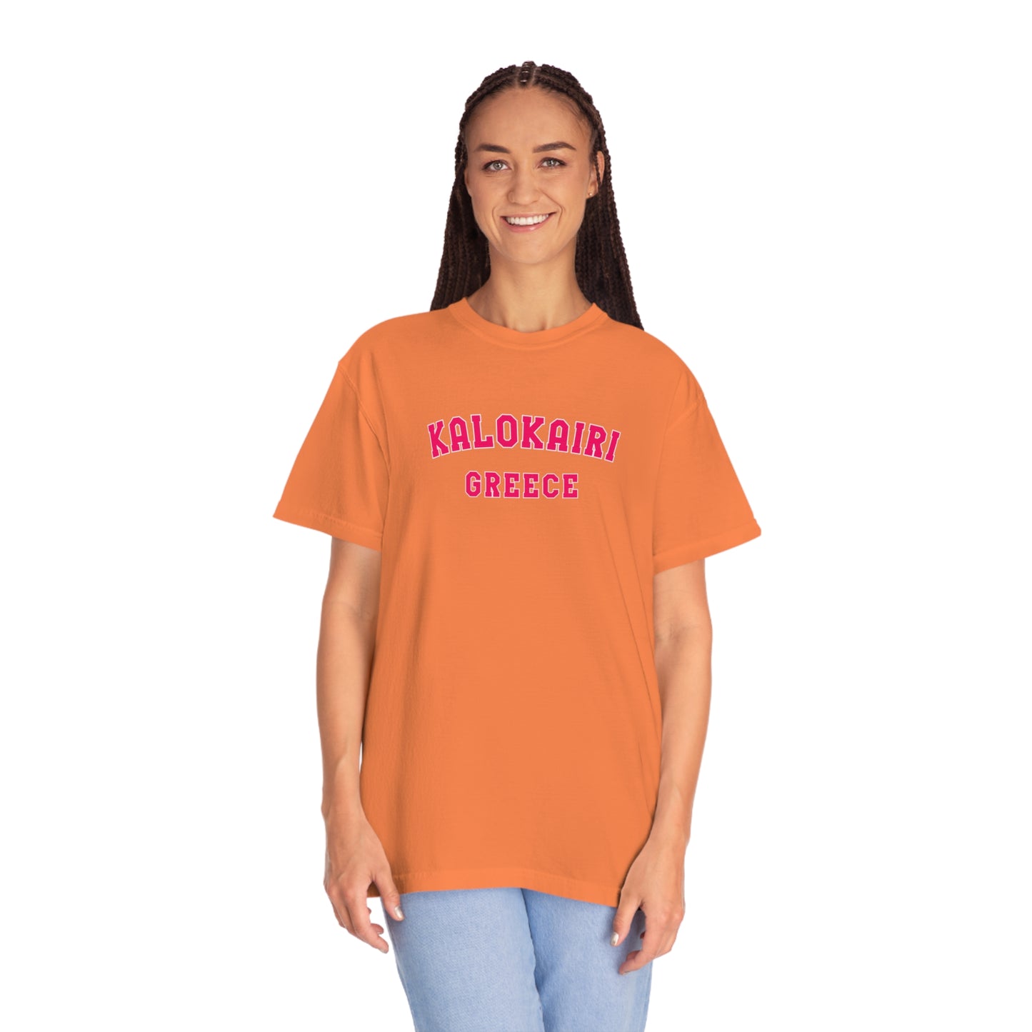 Kalokairi Pink Text Comfort Colors T-Shirt