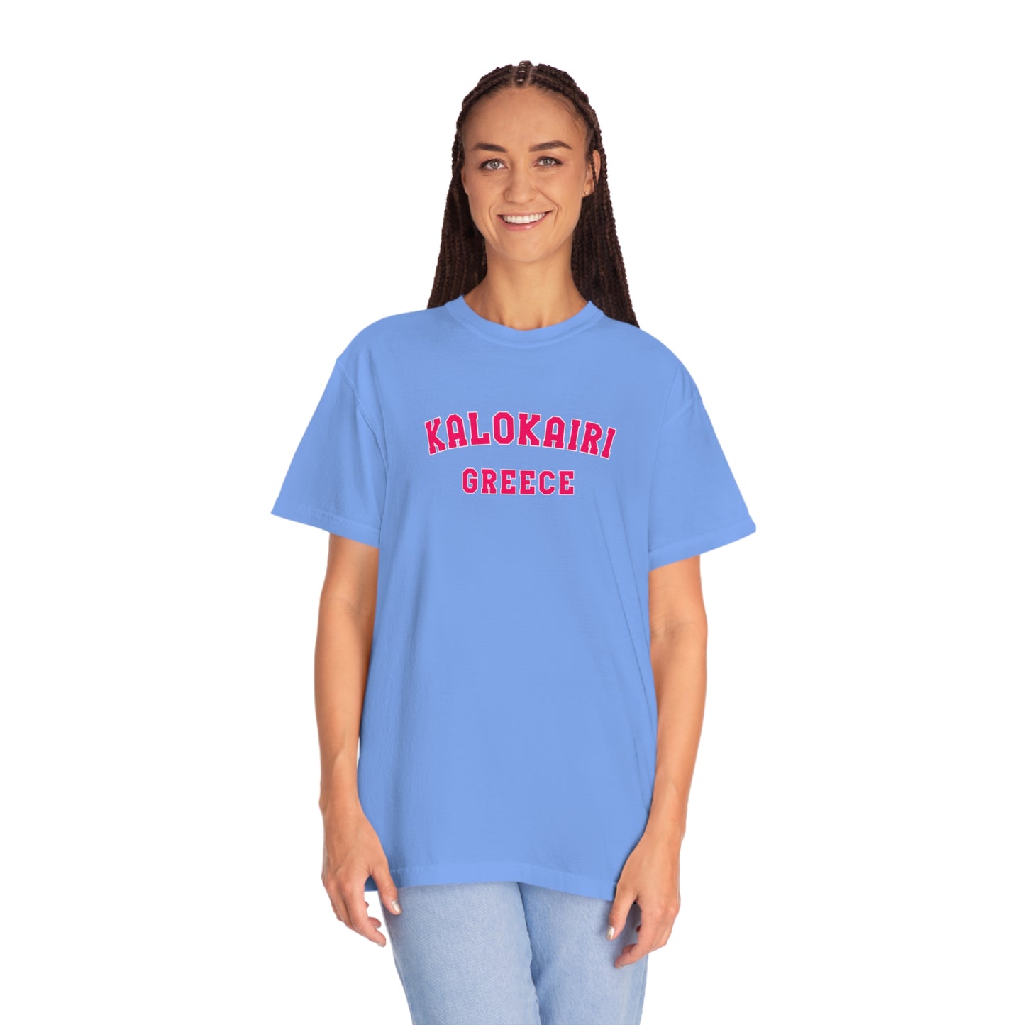Kalokairi Pink Text Comfort Colors T-Shirt