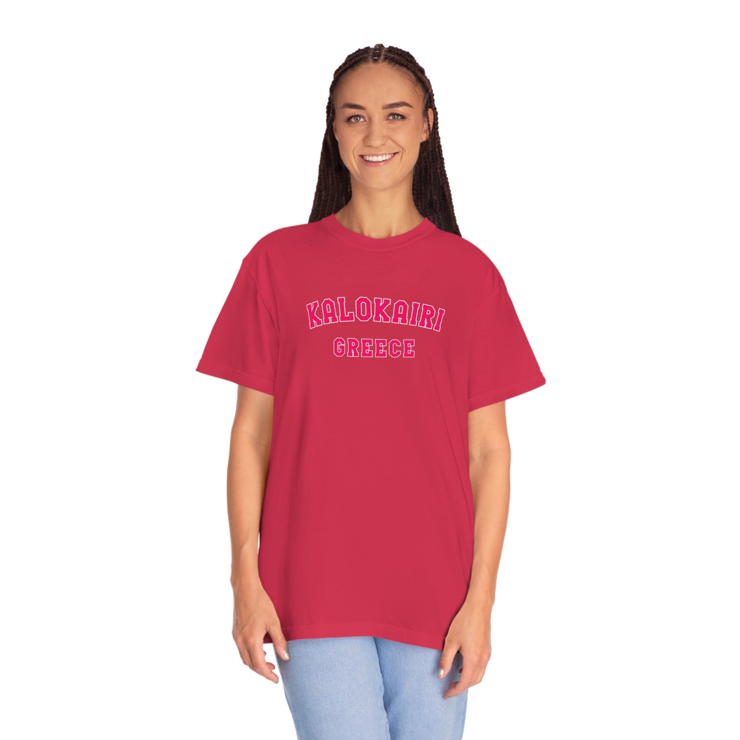Kalokairi Pink Text Comfort Colors T-Shirt