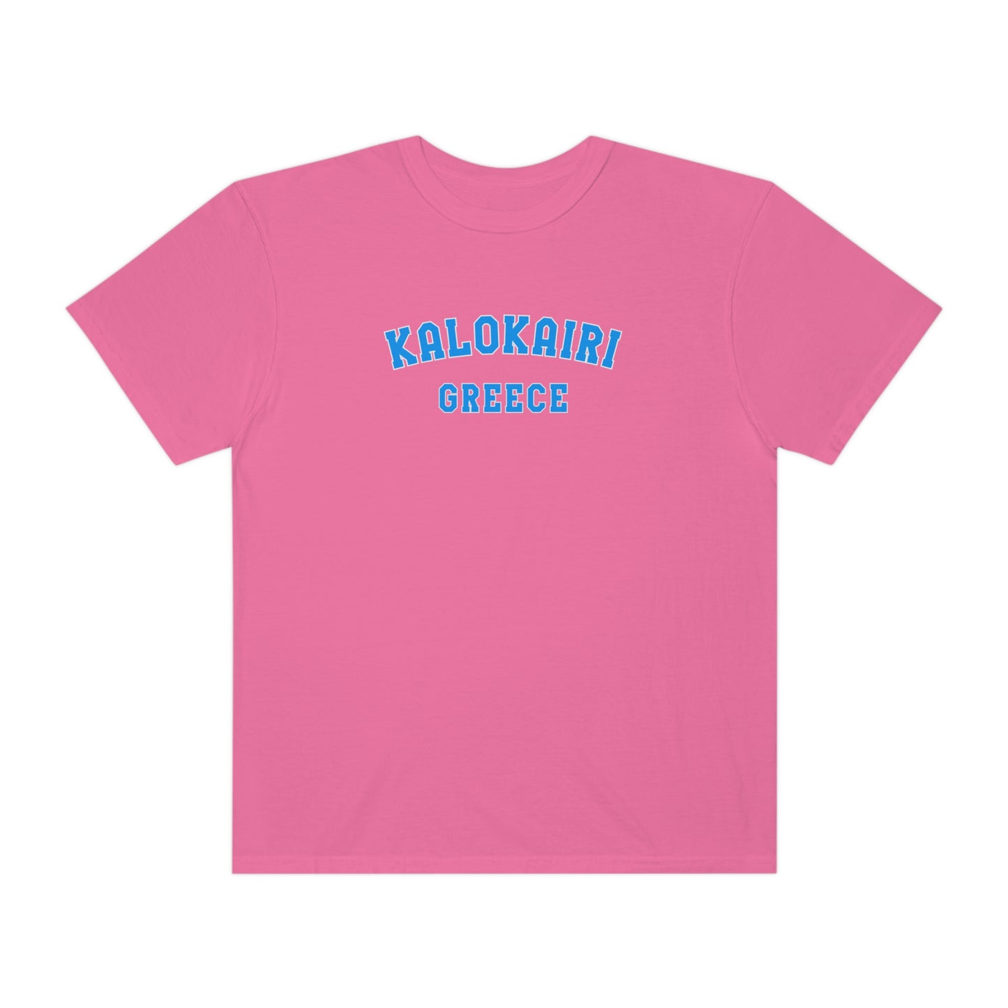 Kalokairi Blue Text Comfort Colors T-Shirt