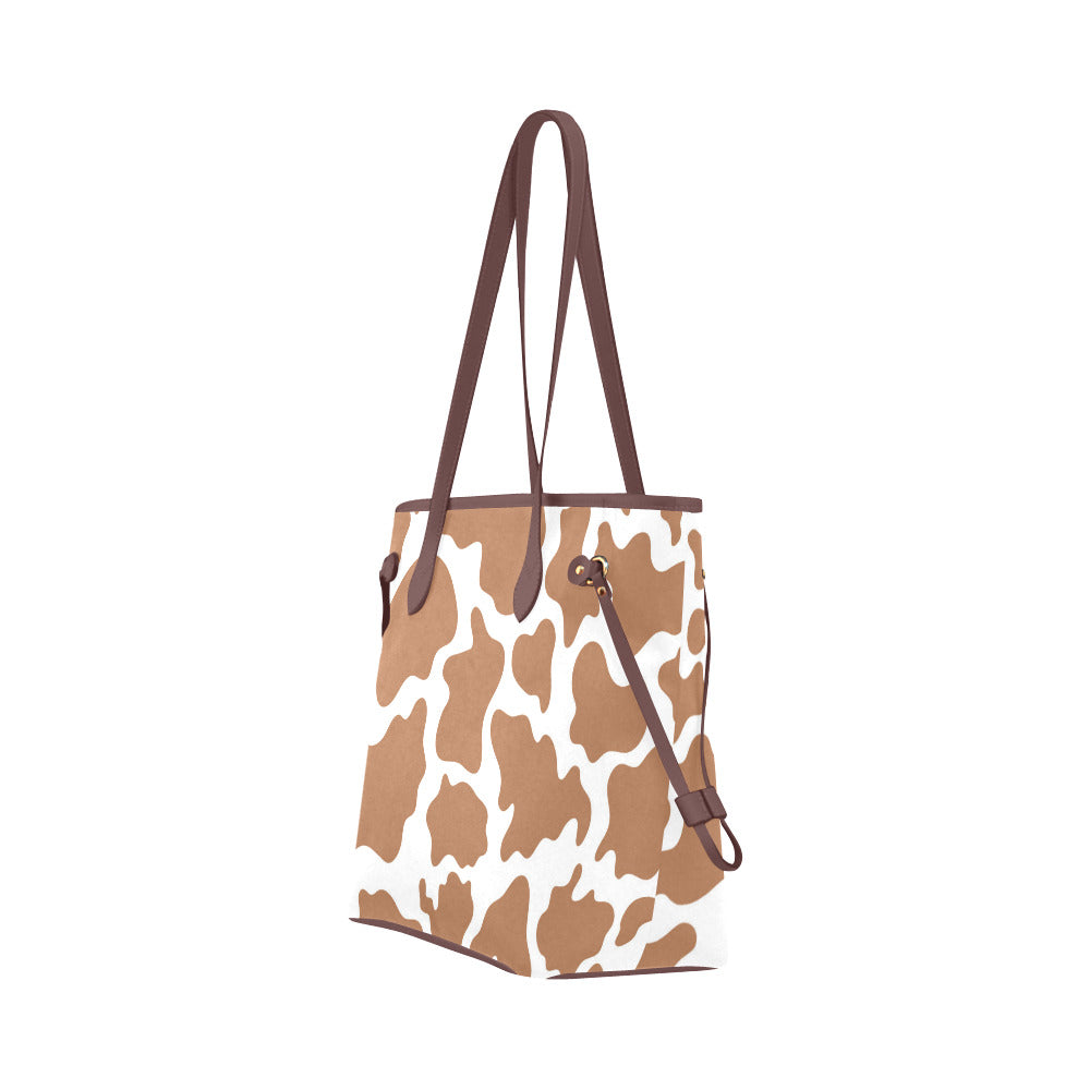 Brown Cow Tote Bag