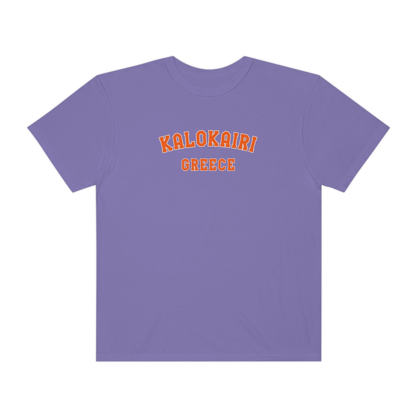 Kalokairi Orange Text Comfort Colors T-Shirt