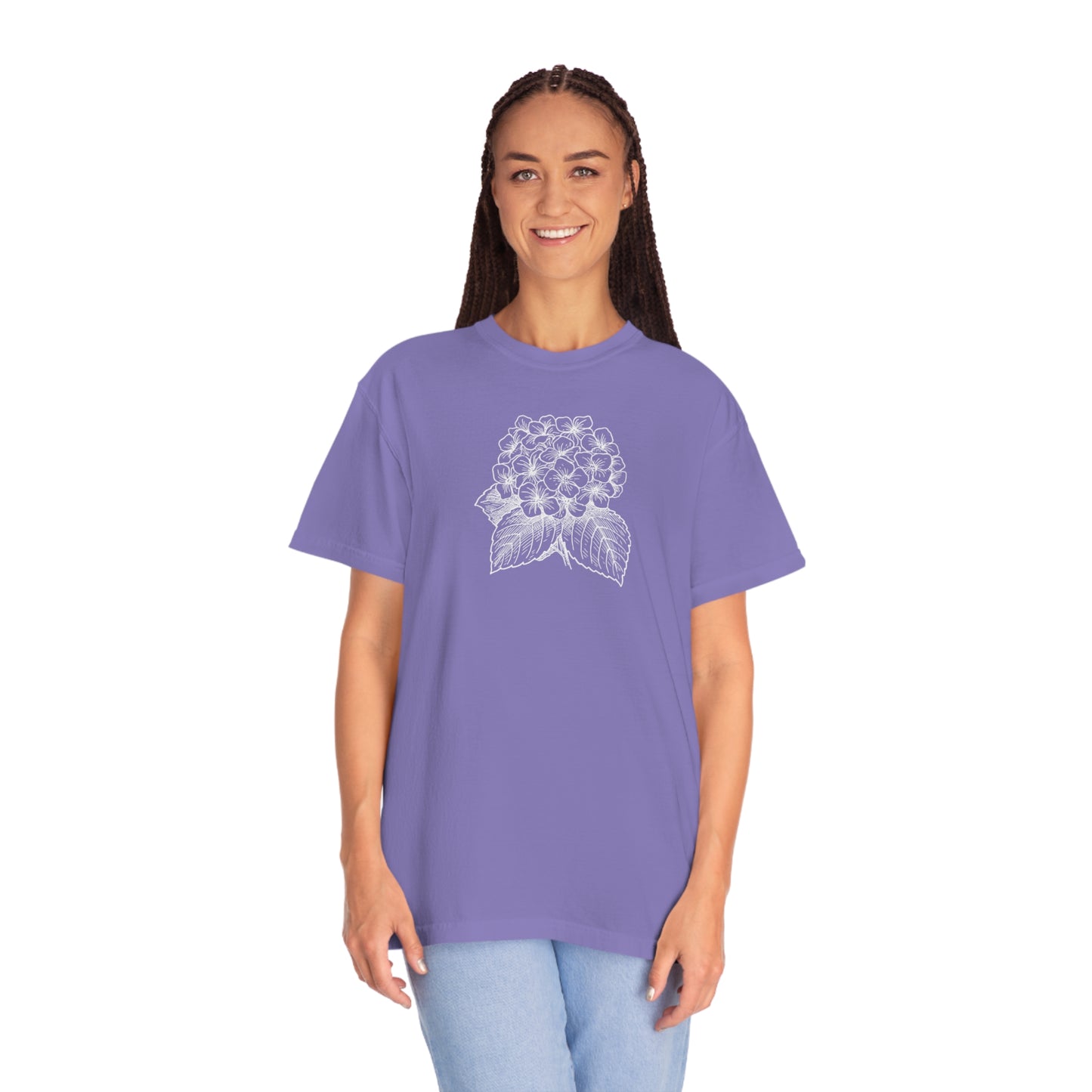 Hydrangeas Comfort Colors T-Shirt