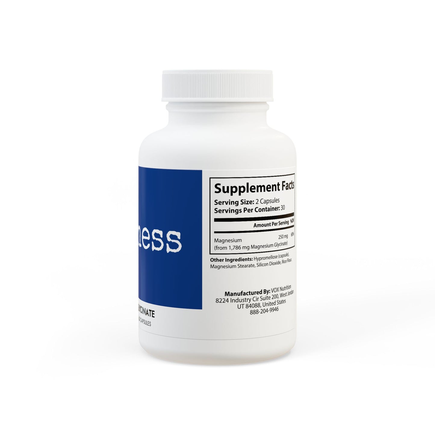 Wellness by CatherineCameo Magnesium Glycinate Supplement