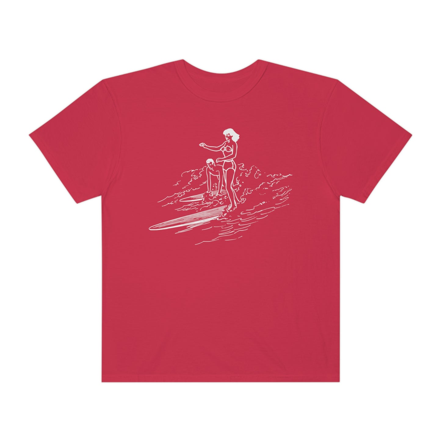 Surfing Comfort Colors T-Shirt