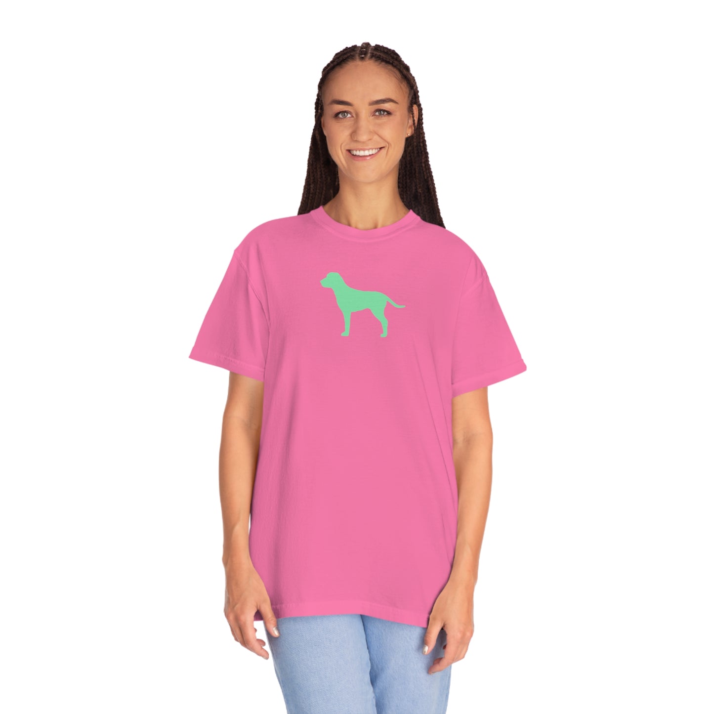 Mint Green Dog Comfort Colors T-Shirt