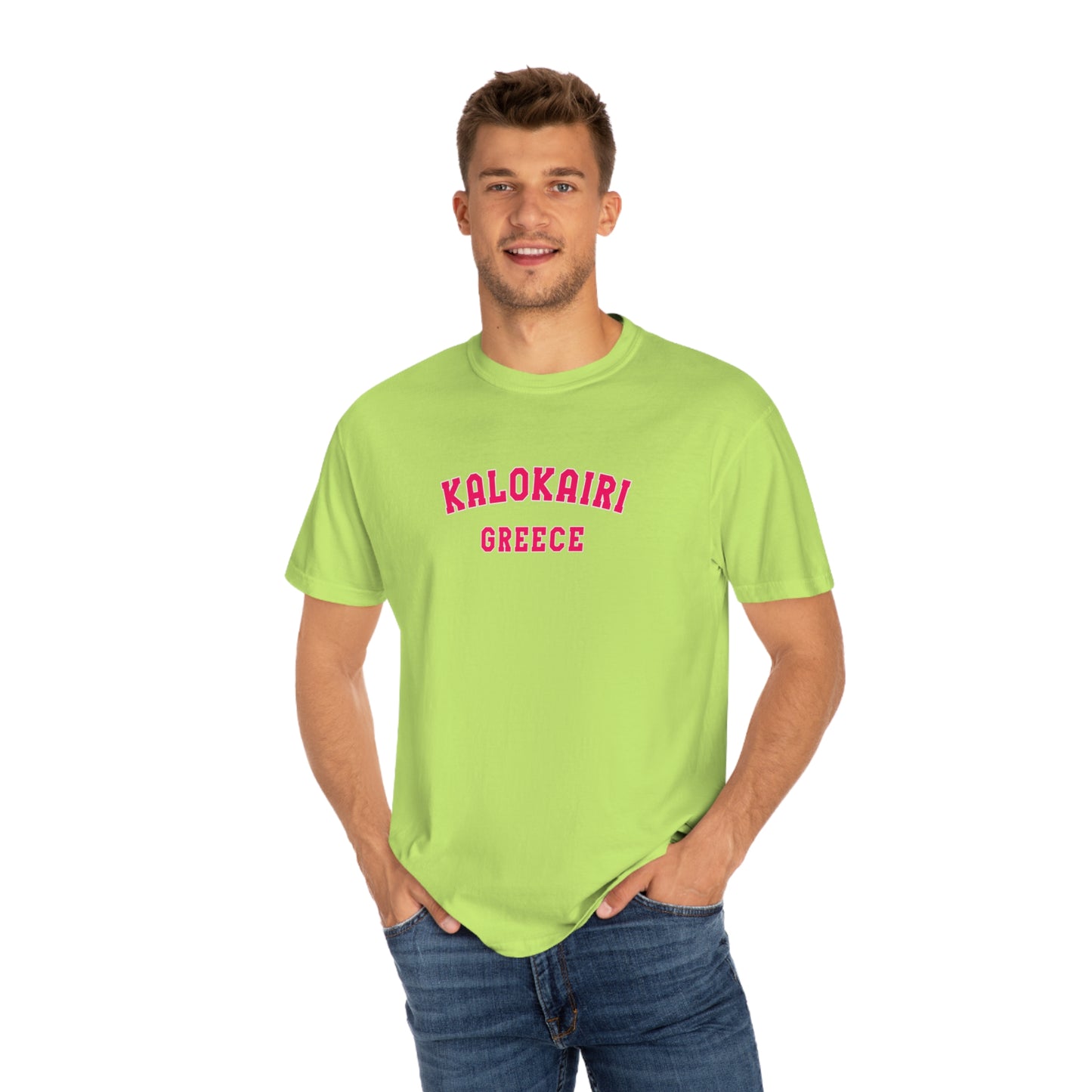 Kalokairi Pink Text Comfort Colors T-Shirt