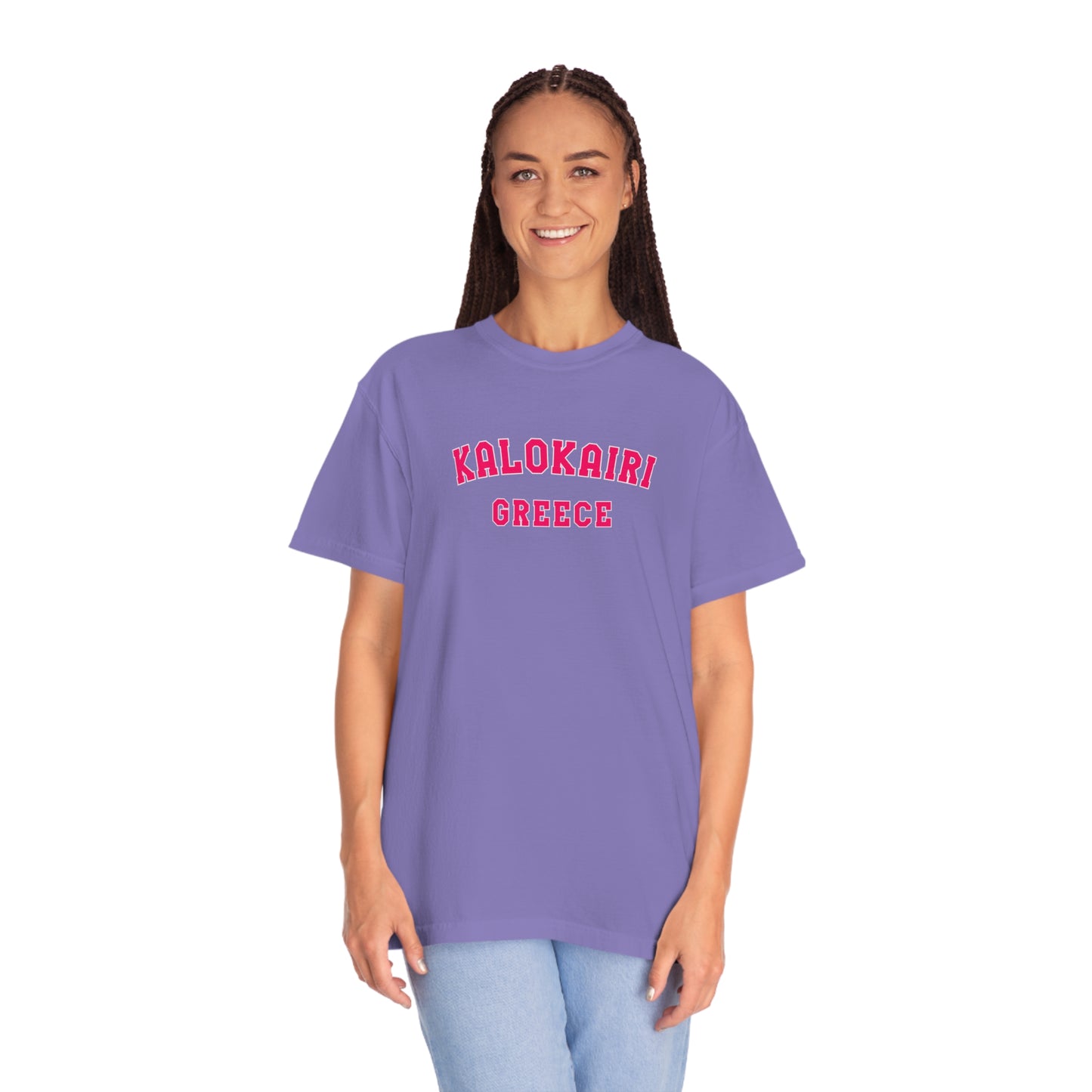 Kalokairi Pink Text Comfort Colors T-Shirt