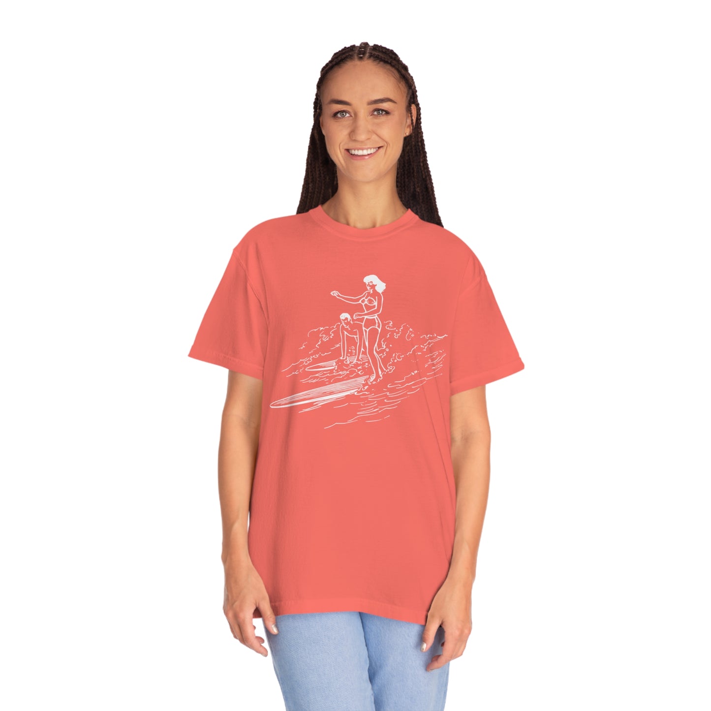 Surfing Comfort Colors T-Shirt