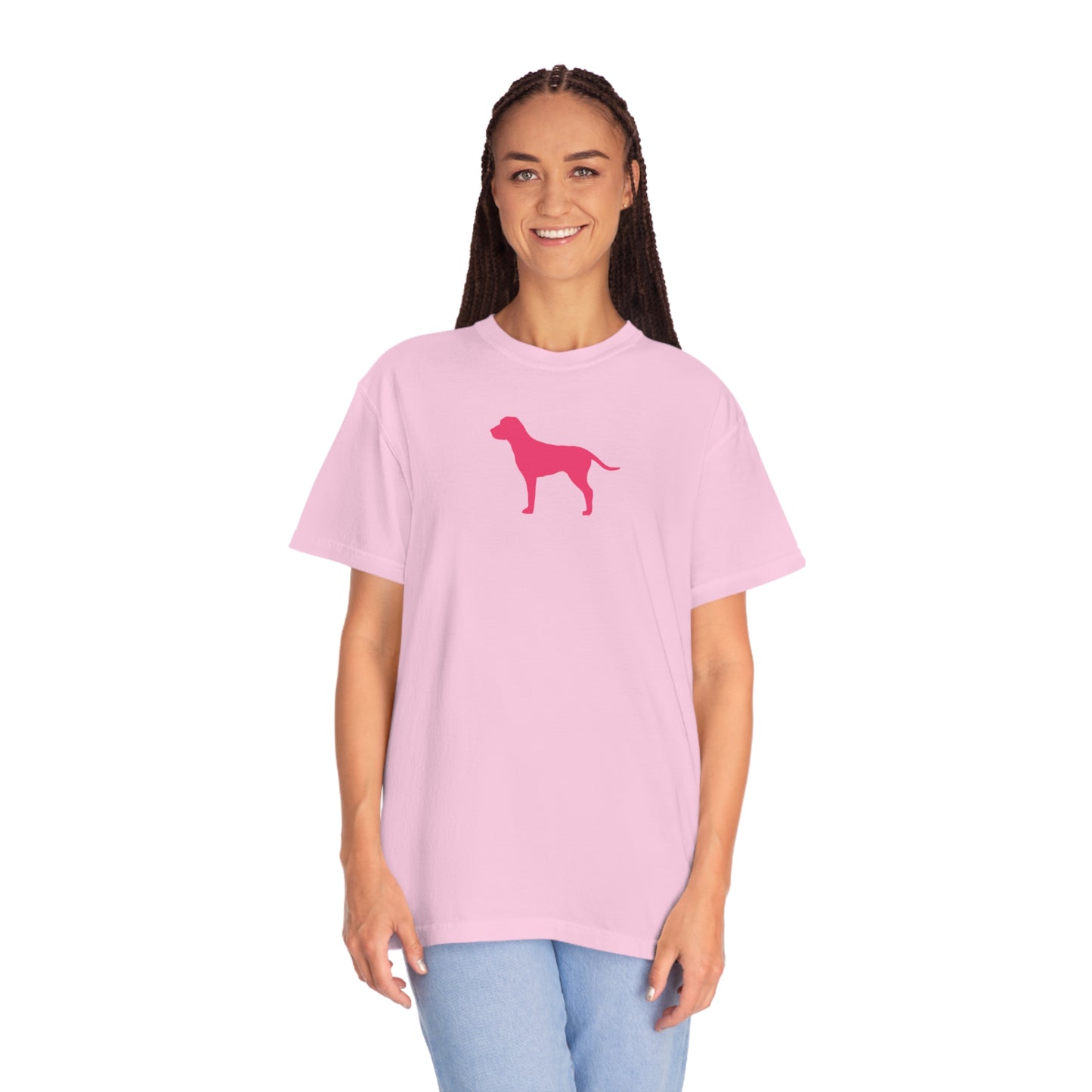 Hot Pink Dog Comfort Colors T-Shirt