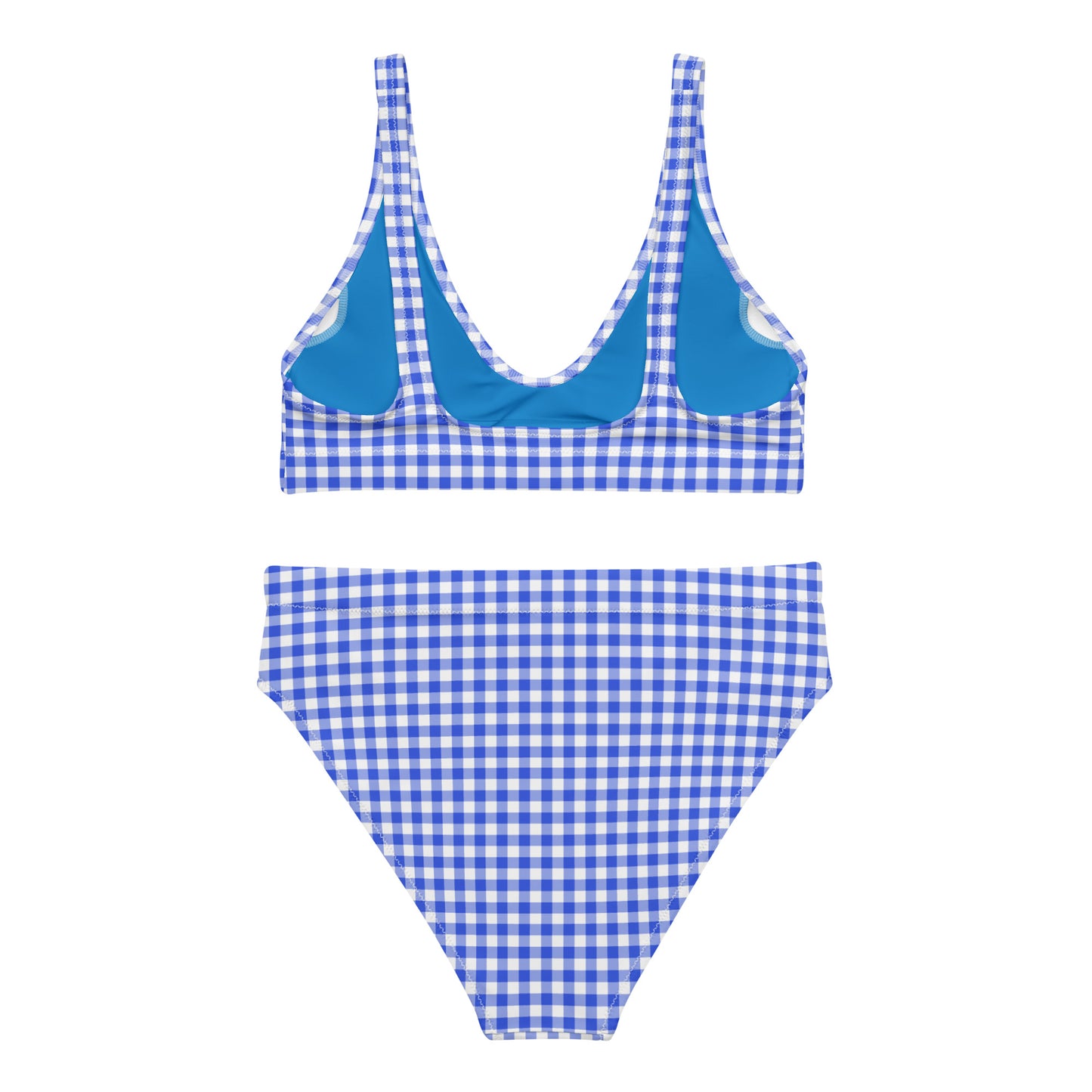Blue Gingham Bikini