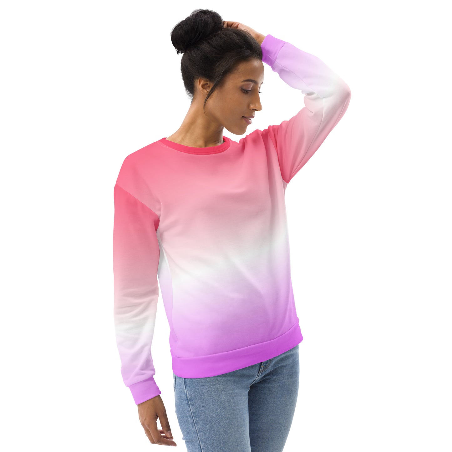 Pink and Purple Ombre Sweatshirt