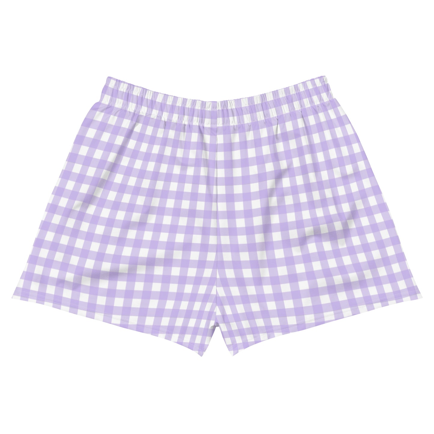 Preppy Purple Gingham Shorts